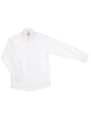 Non-Iron Long Sleeve Blouse, White, 2