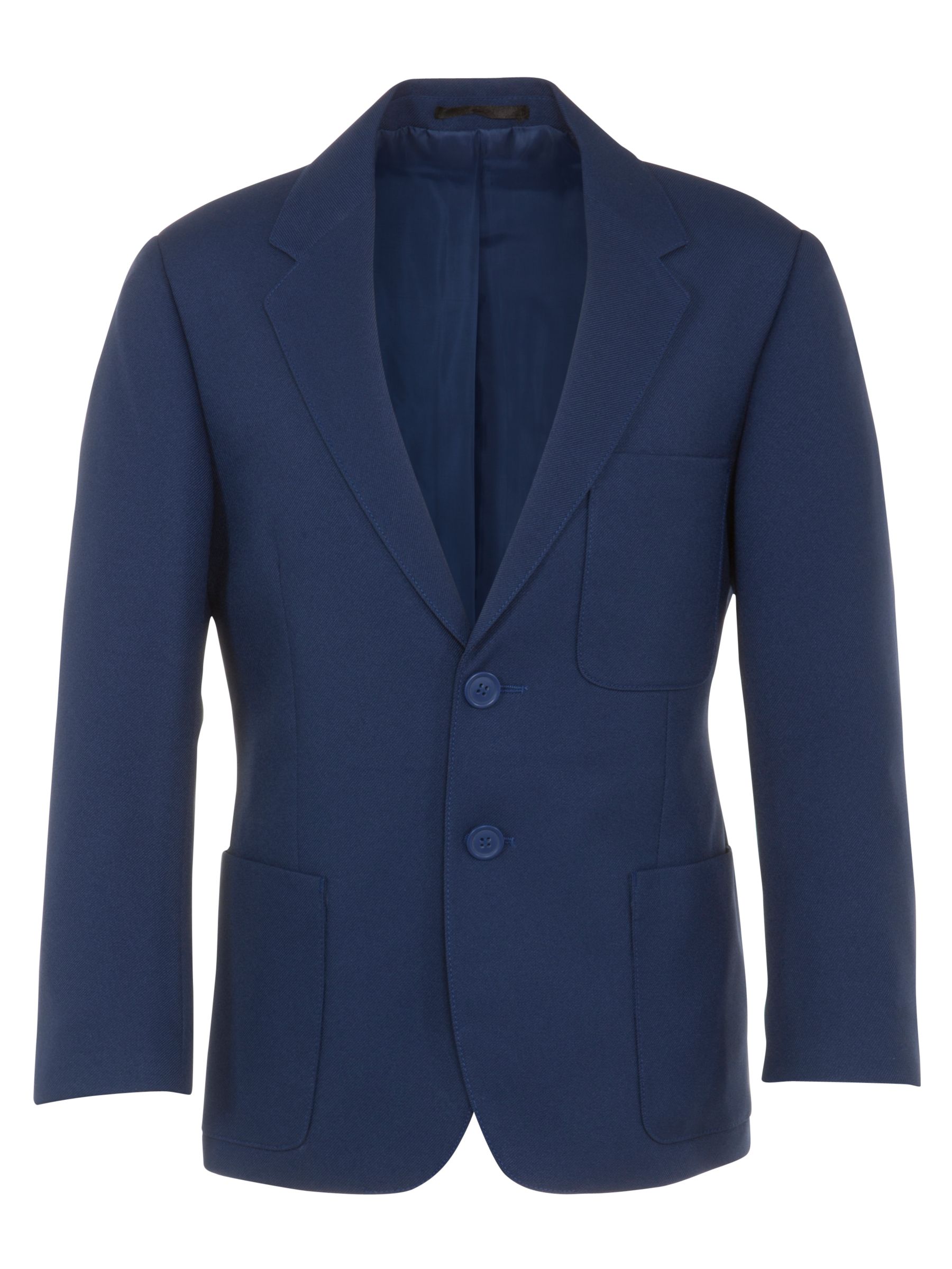 John Lewis Boy's Polyester Blazer, Royal Blue, Age 15-16