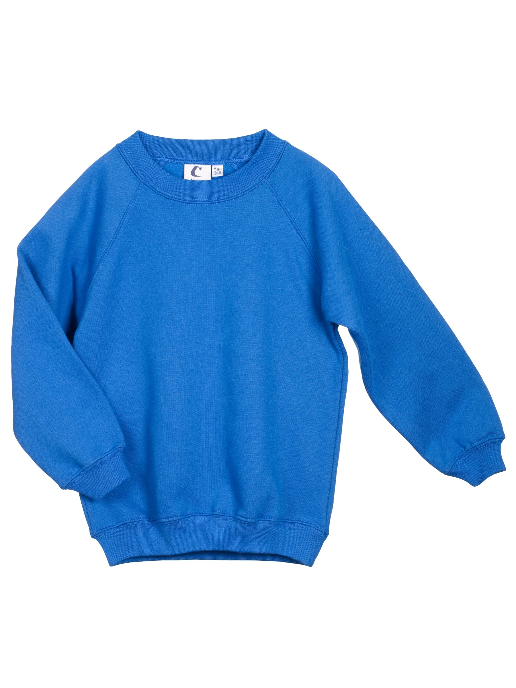 John Lewis Sweatshirt, Royal Blue, Age 11-12