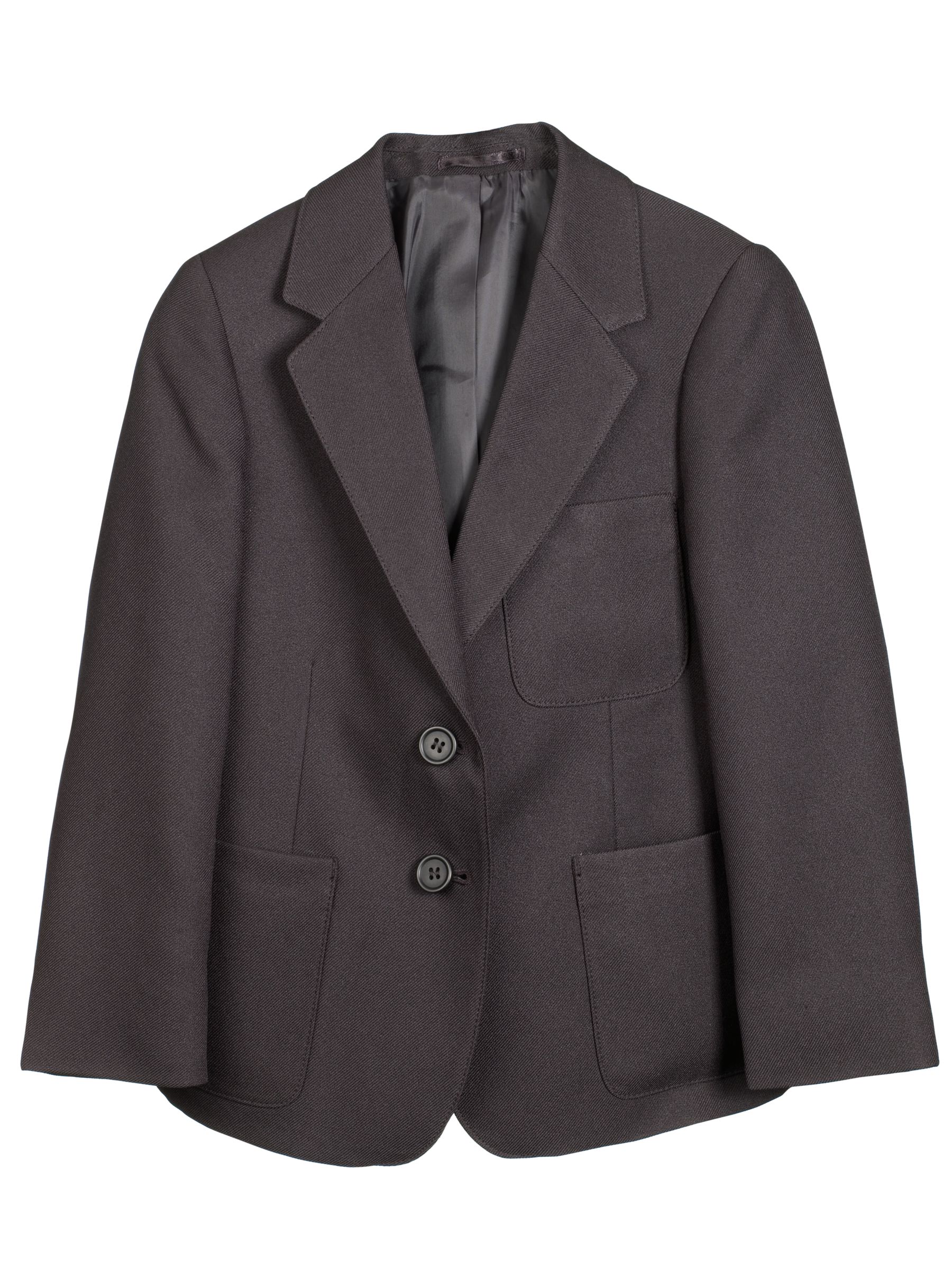 John Lewis Girl's Polyester Blazer, Black, Age 11-12