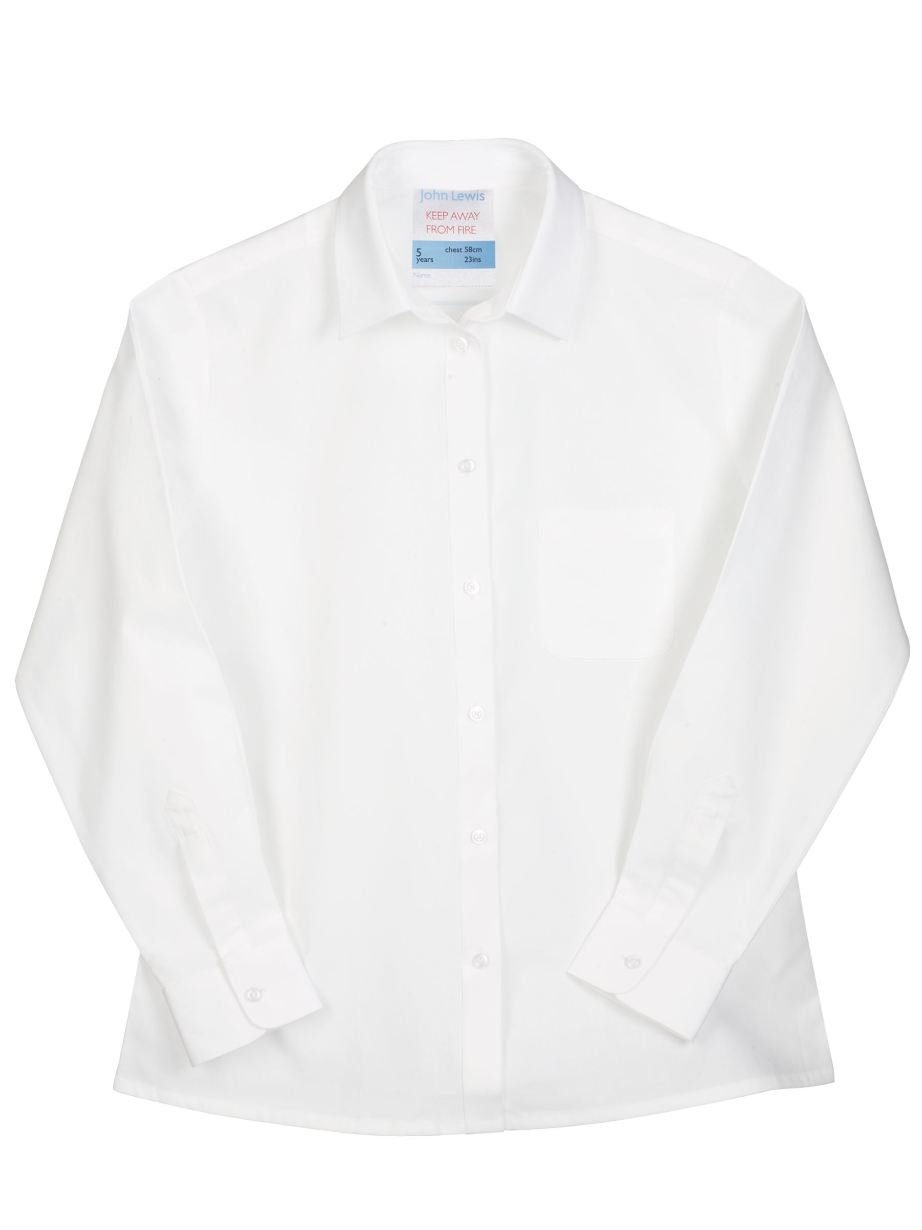 white school shirt