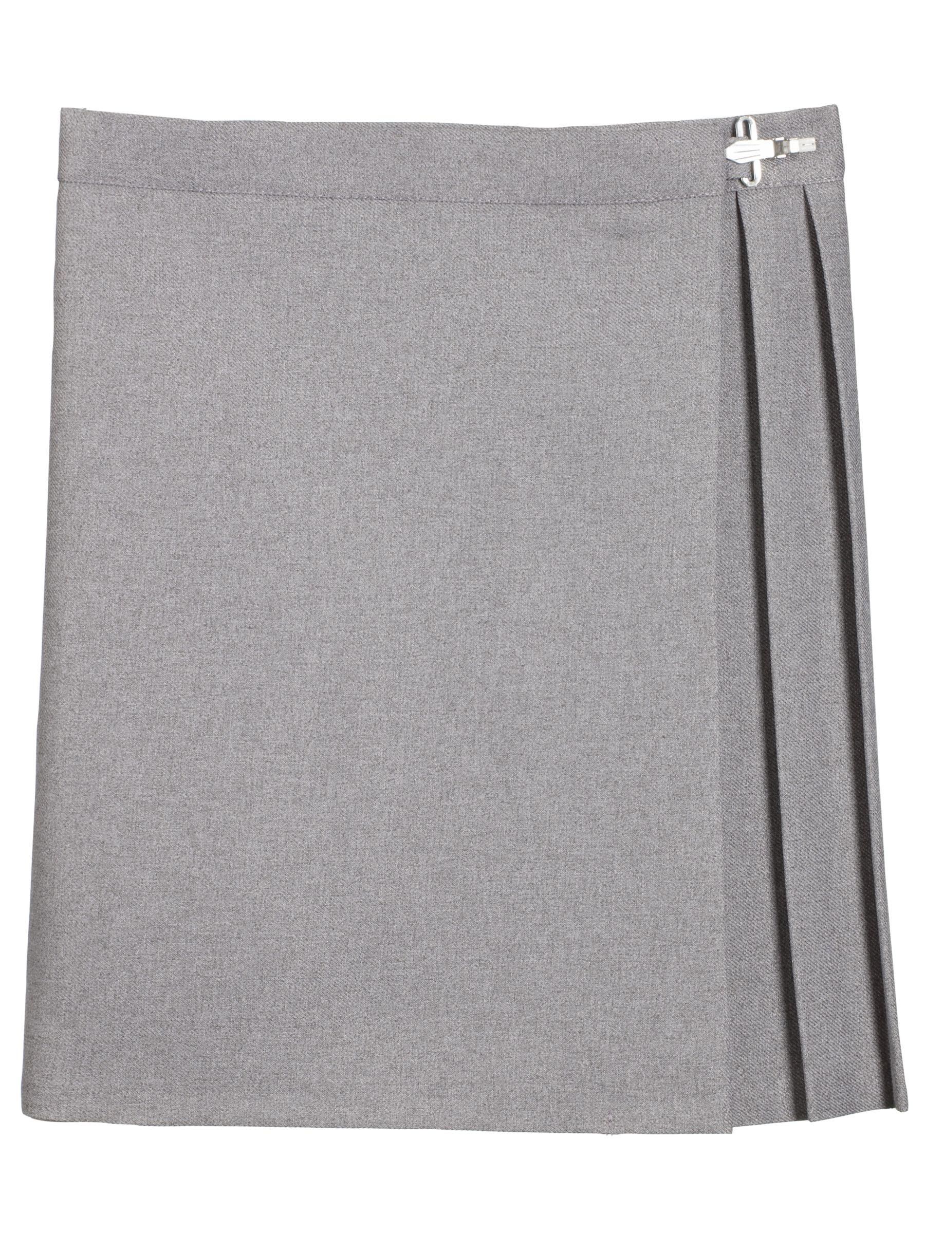 John Lewis PE Skirt, Light Grey, Waist 34''
