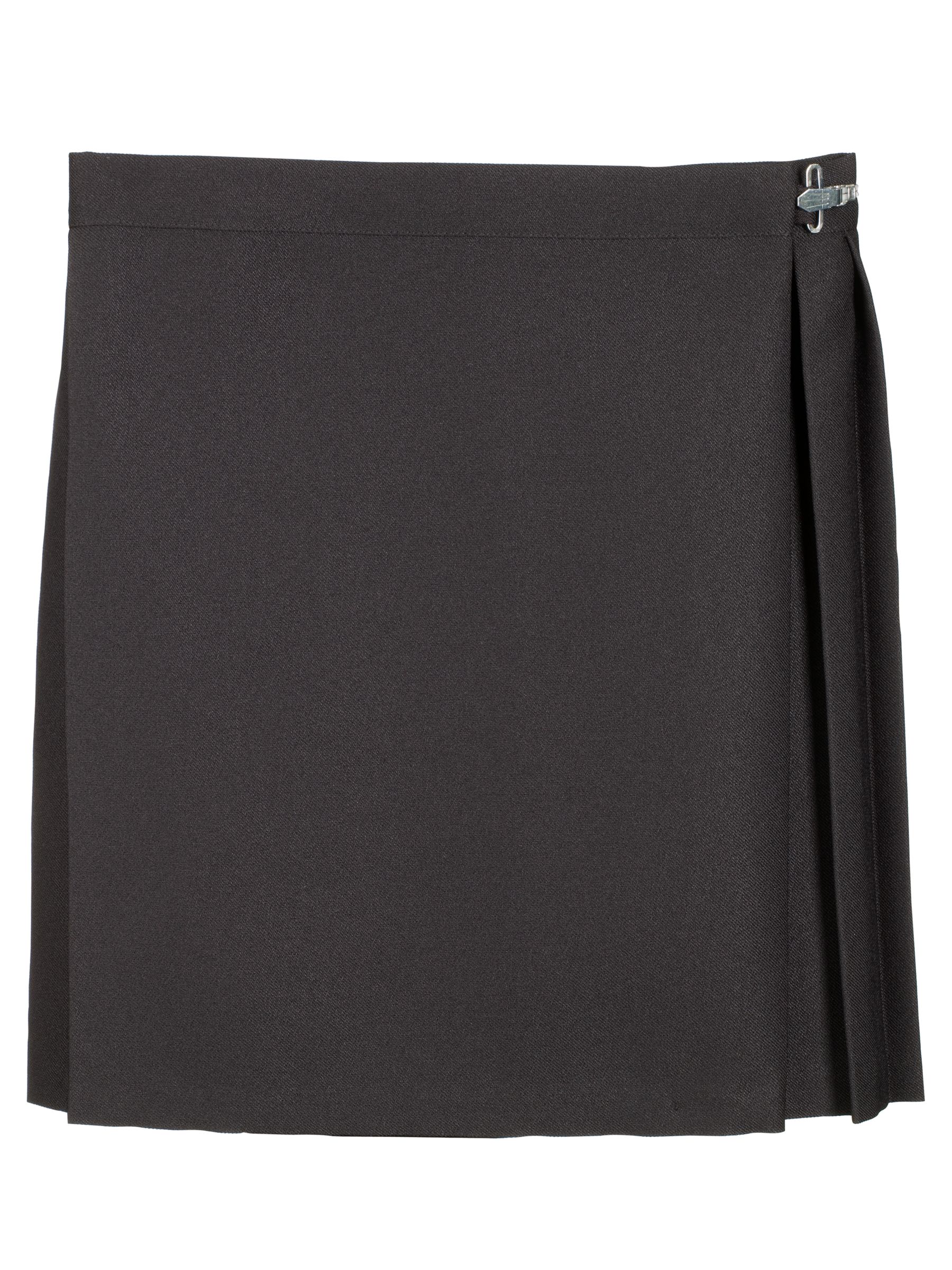 John Lewis PE Skirt, Black, Waist 34''