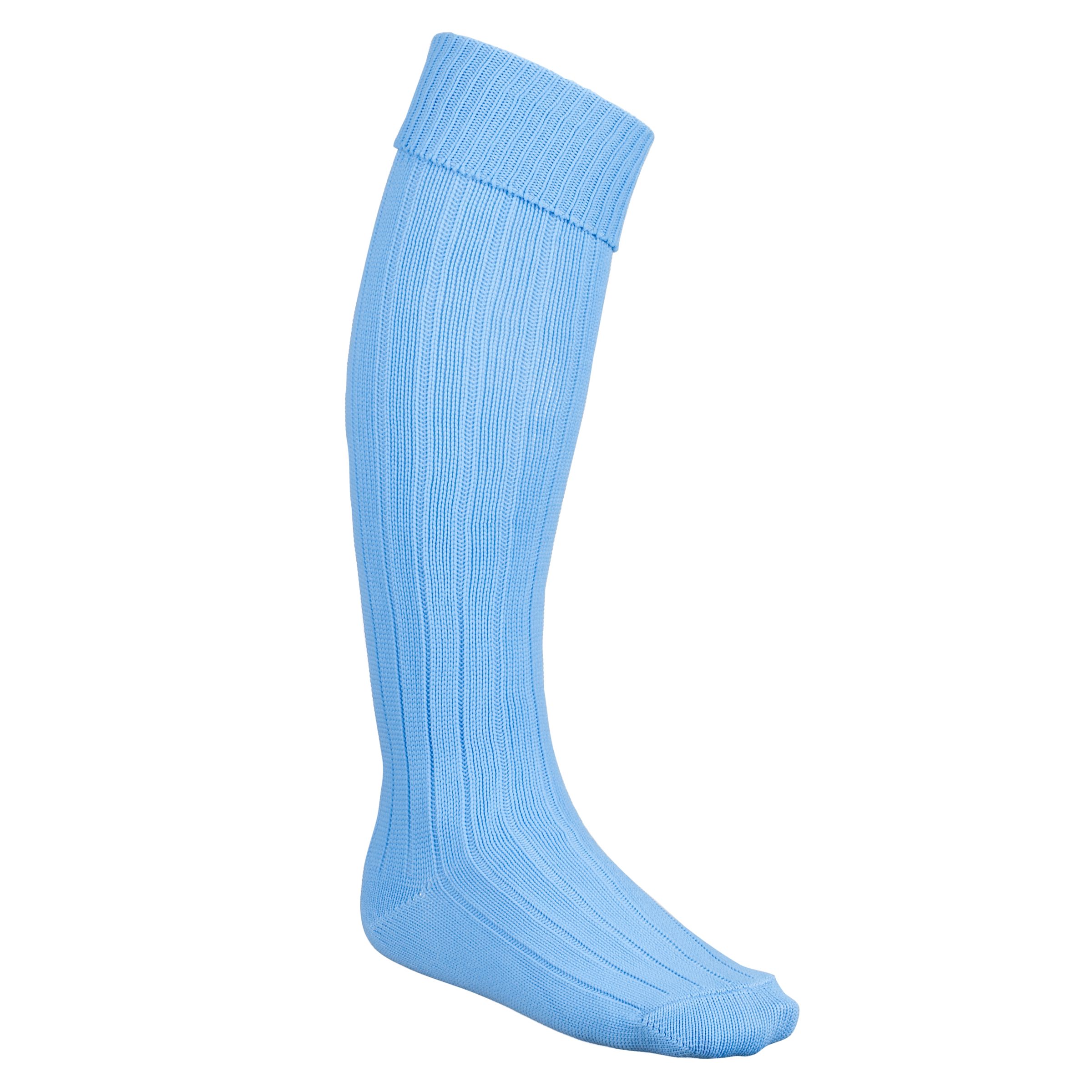 John Lewis Games Socks Sky Blue Size 1 6 Adult