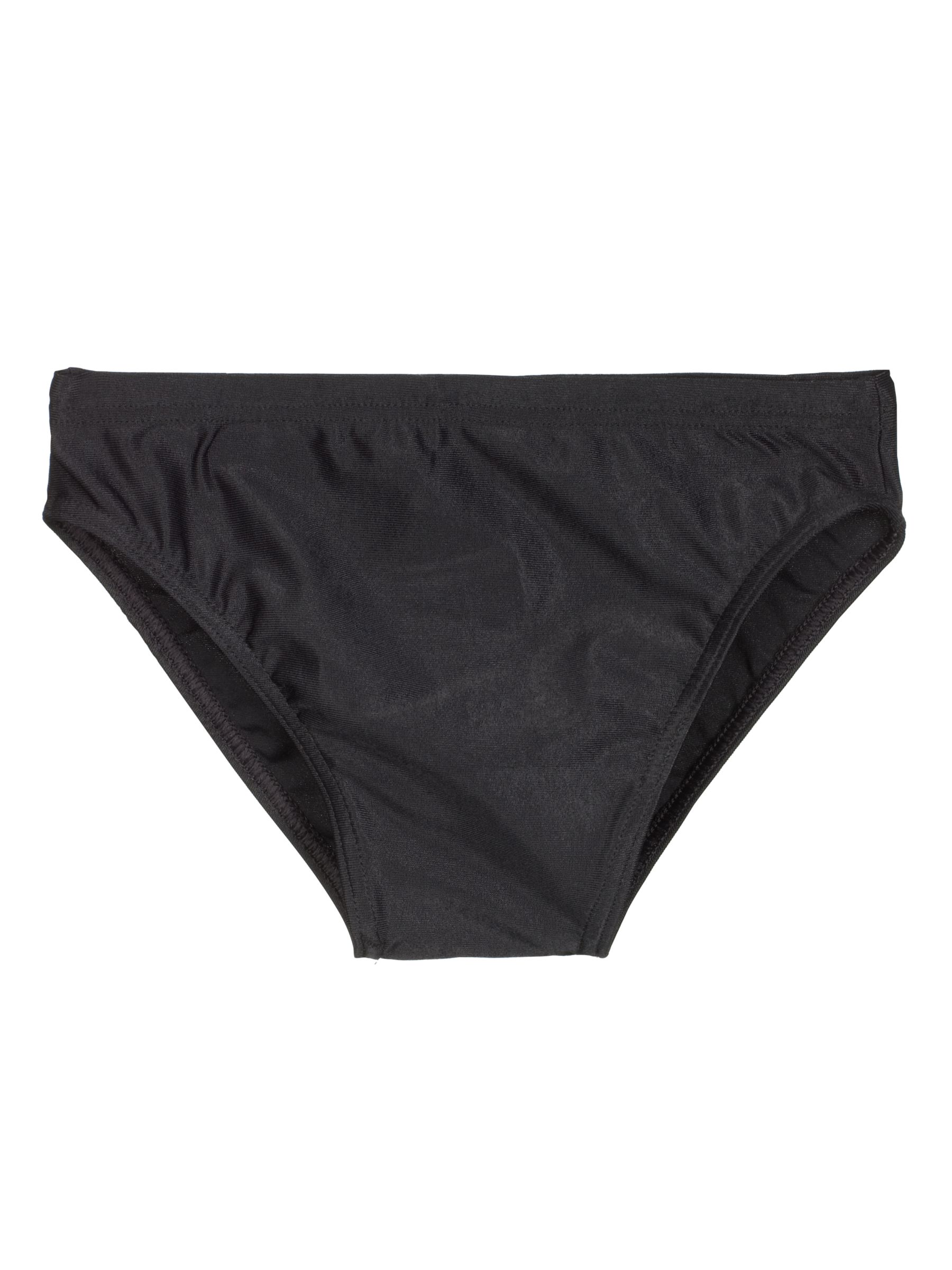 John Lewis Swimming Trunks, Black, 9-10 Years