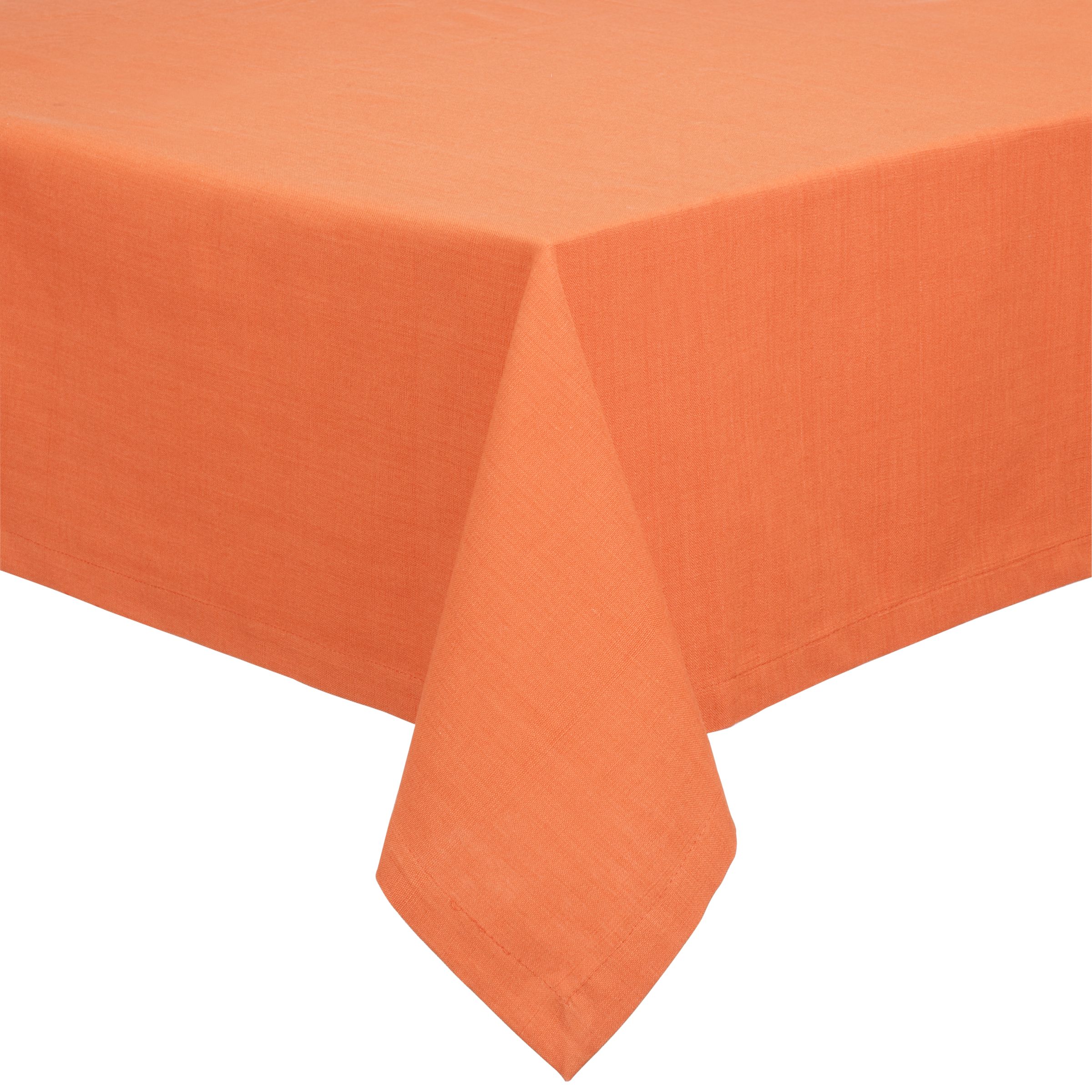 John Lewis Casa Tablecloth 140cm x 230cm Mandarin