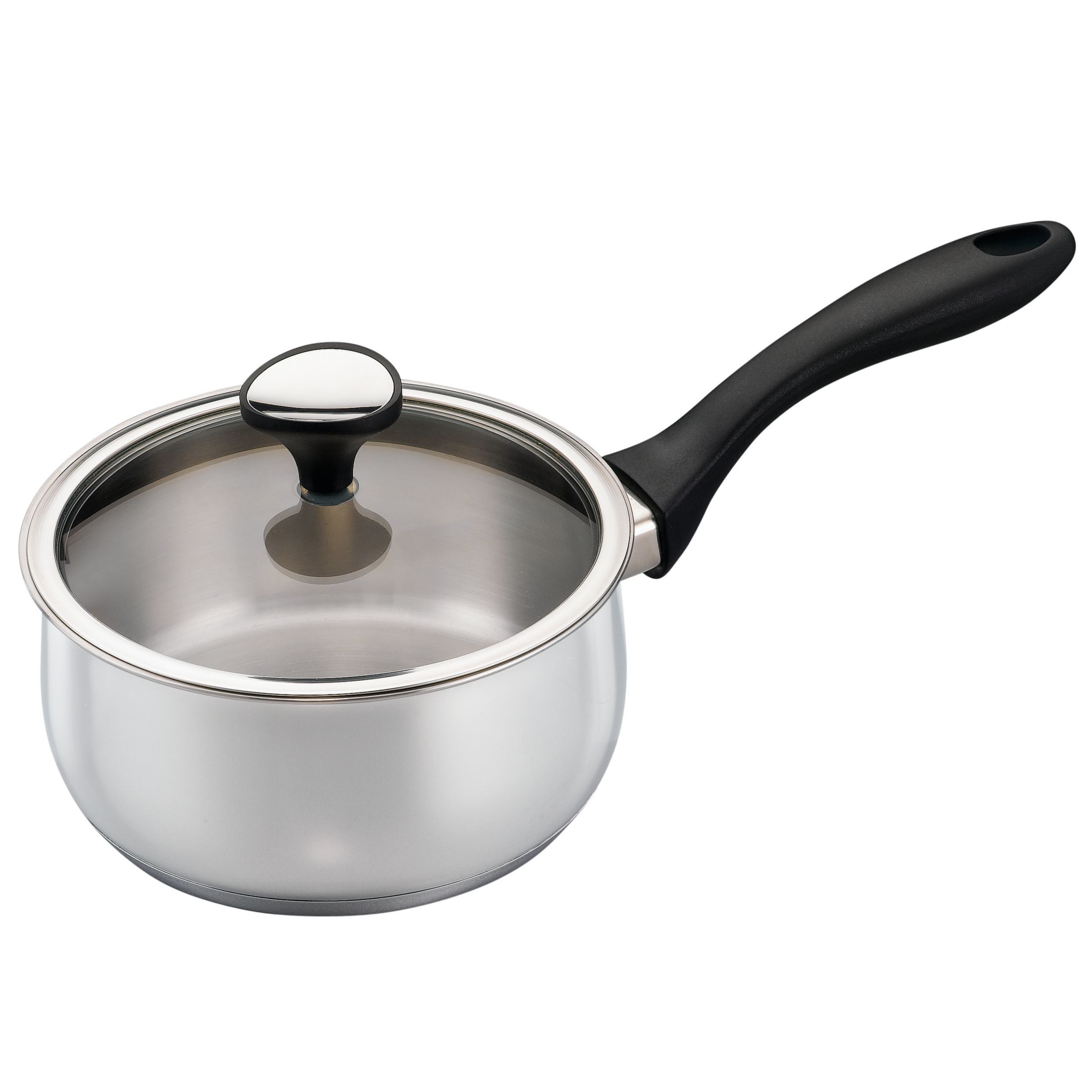 Curve Saucepan and Lid, 16cm