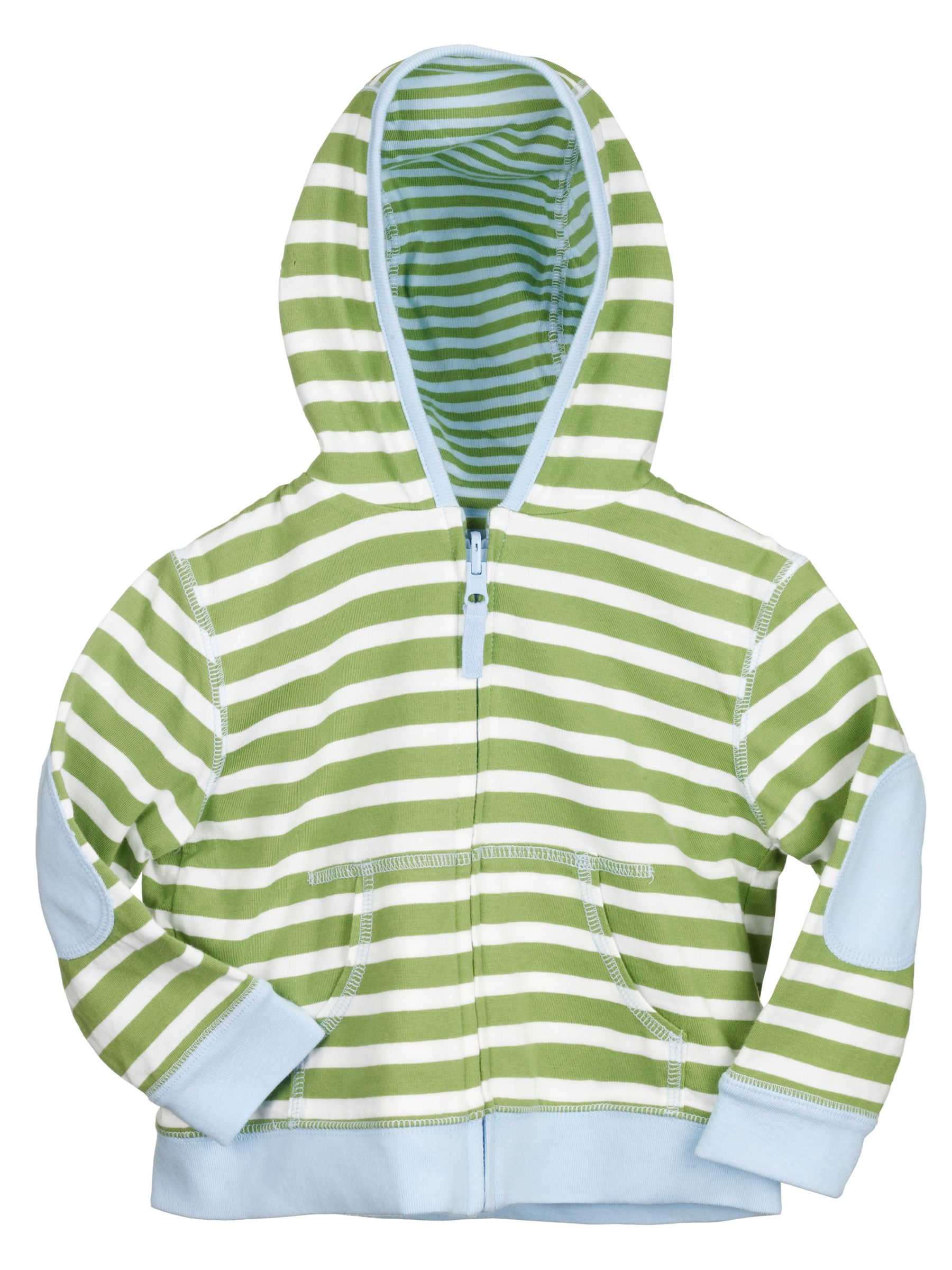 John Lewis Reversible Stripe Hoodie Multi 23 Years