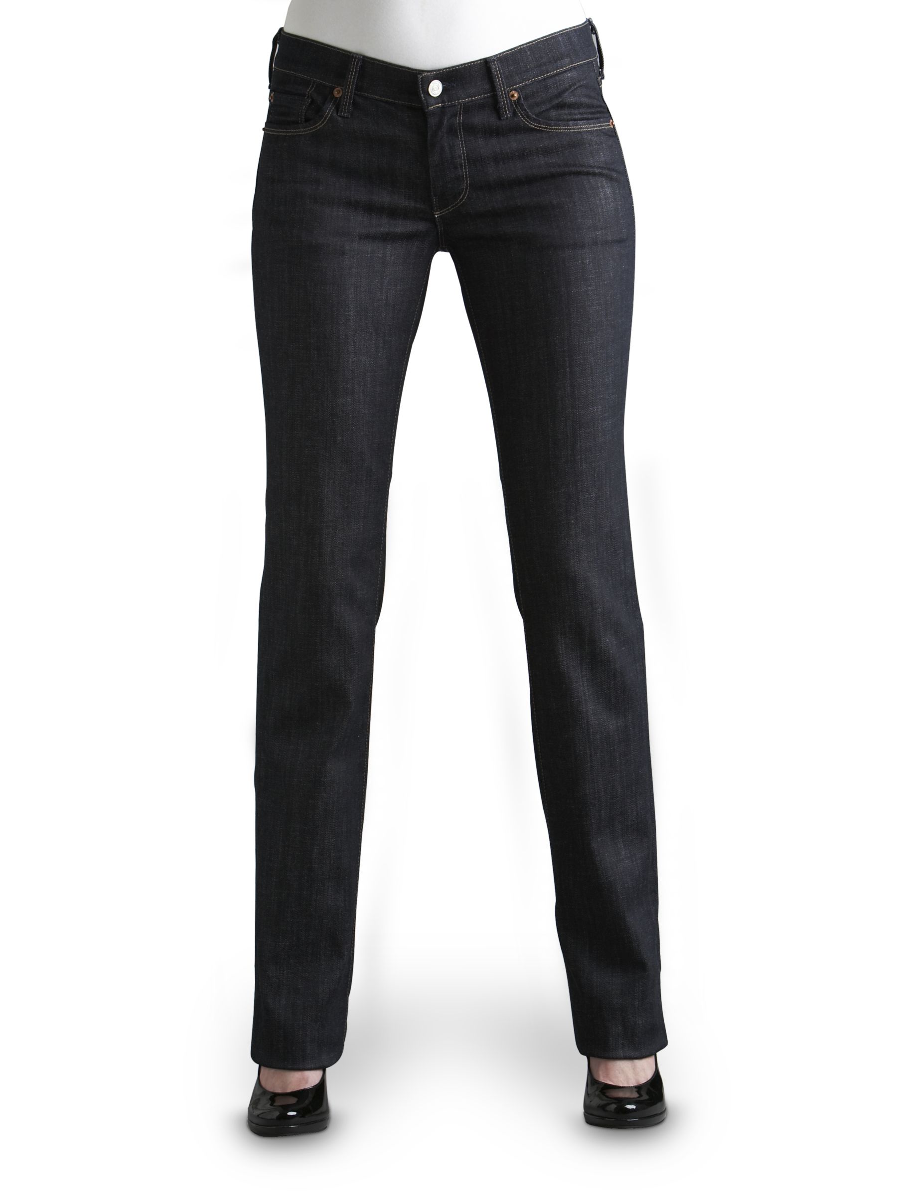 Seven For All Mankind Straight Leg Jean, Navy, W29