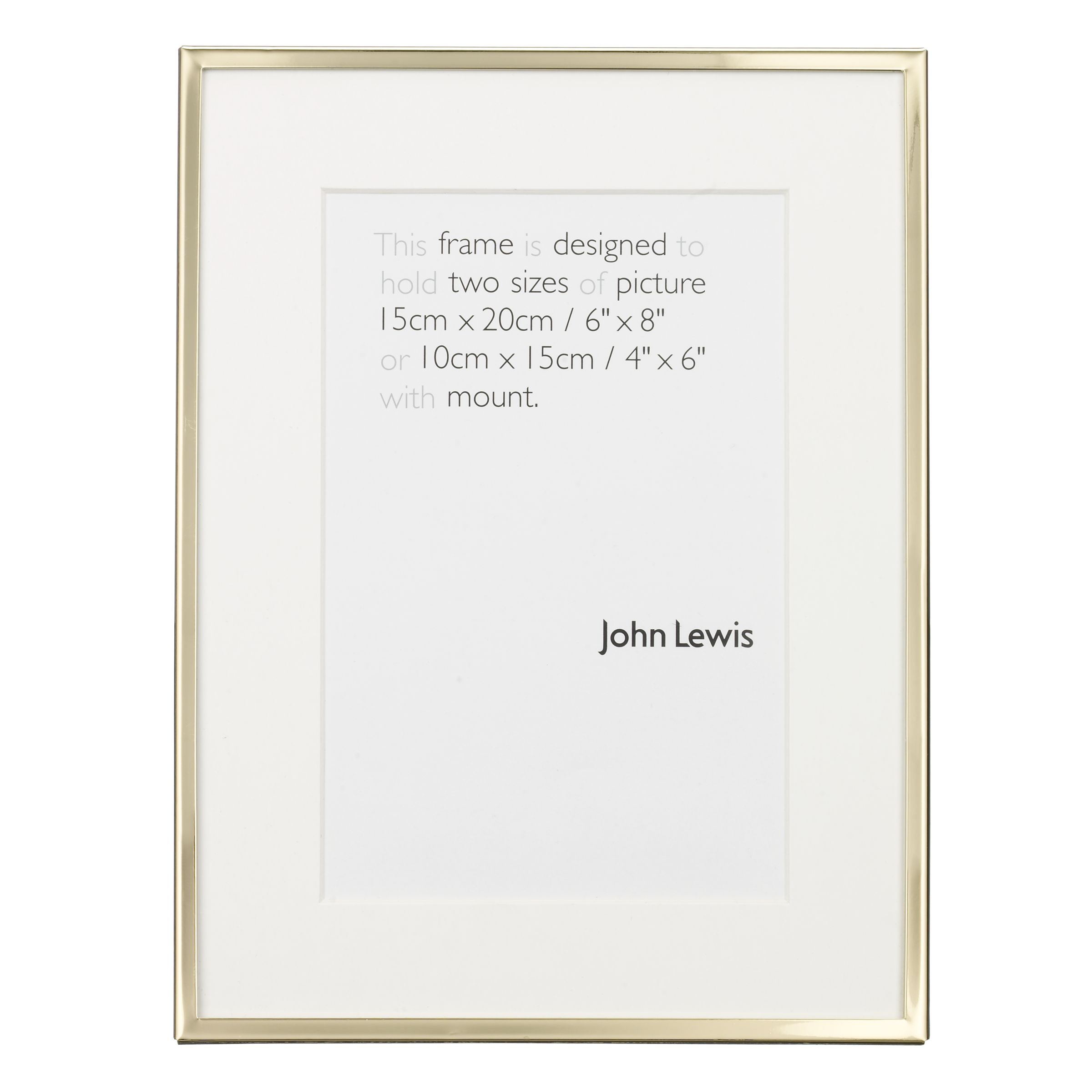 John Lewis Daya Photo Frame, 6 x 4''