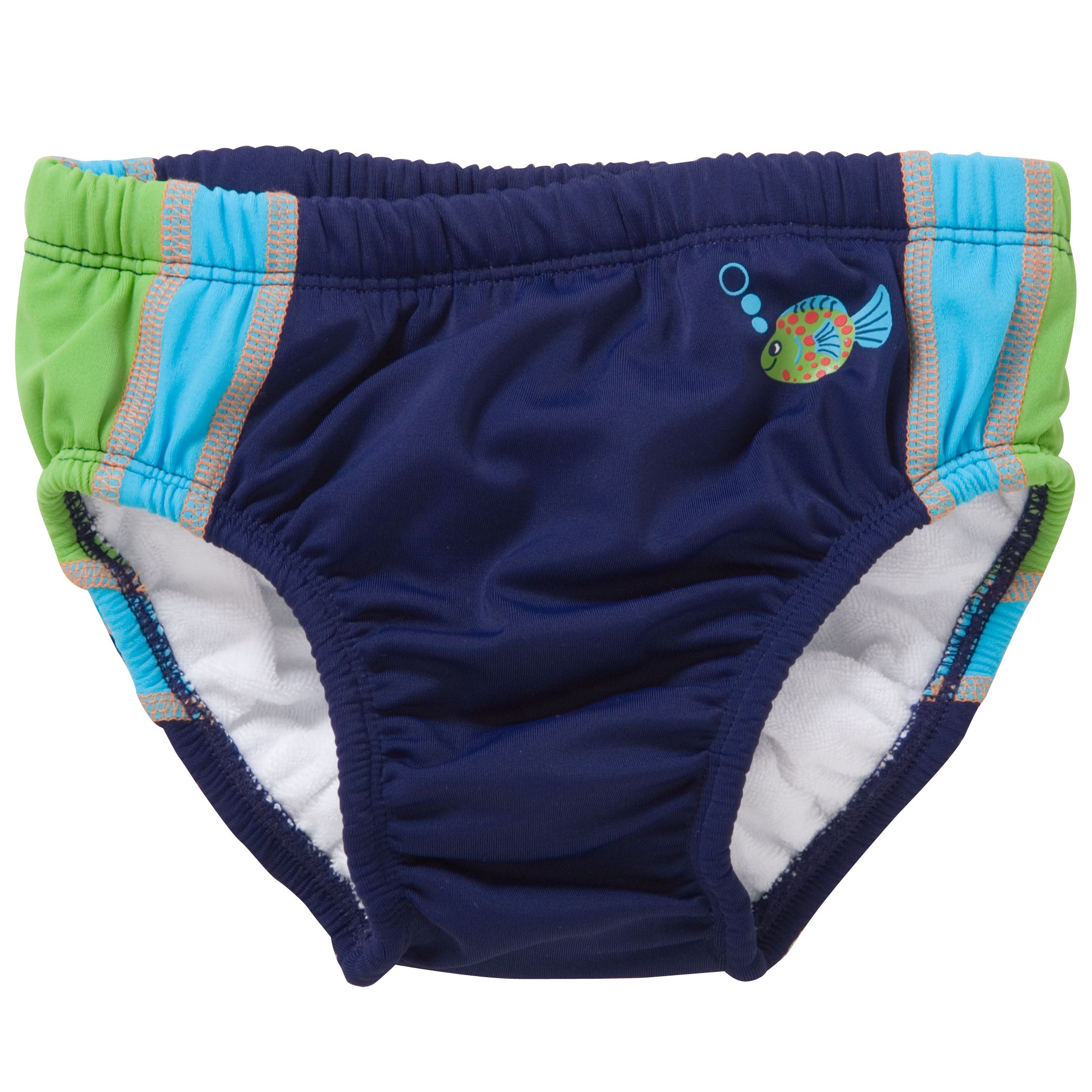 John Lewis Baby Waterproof Swim Nappy Navy 1218 Months