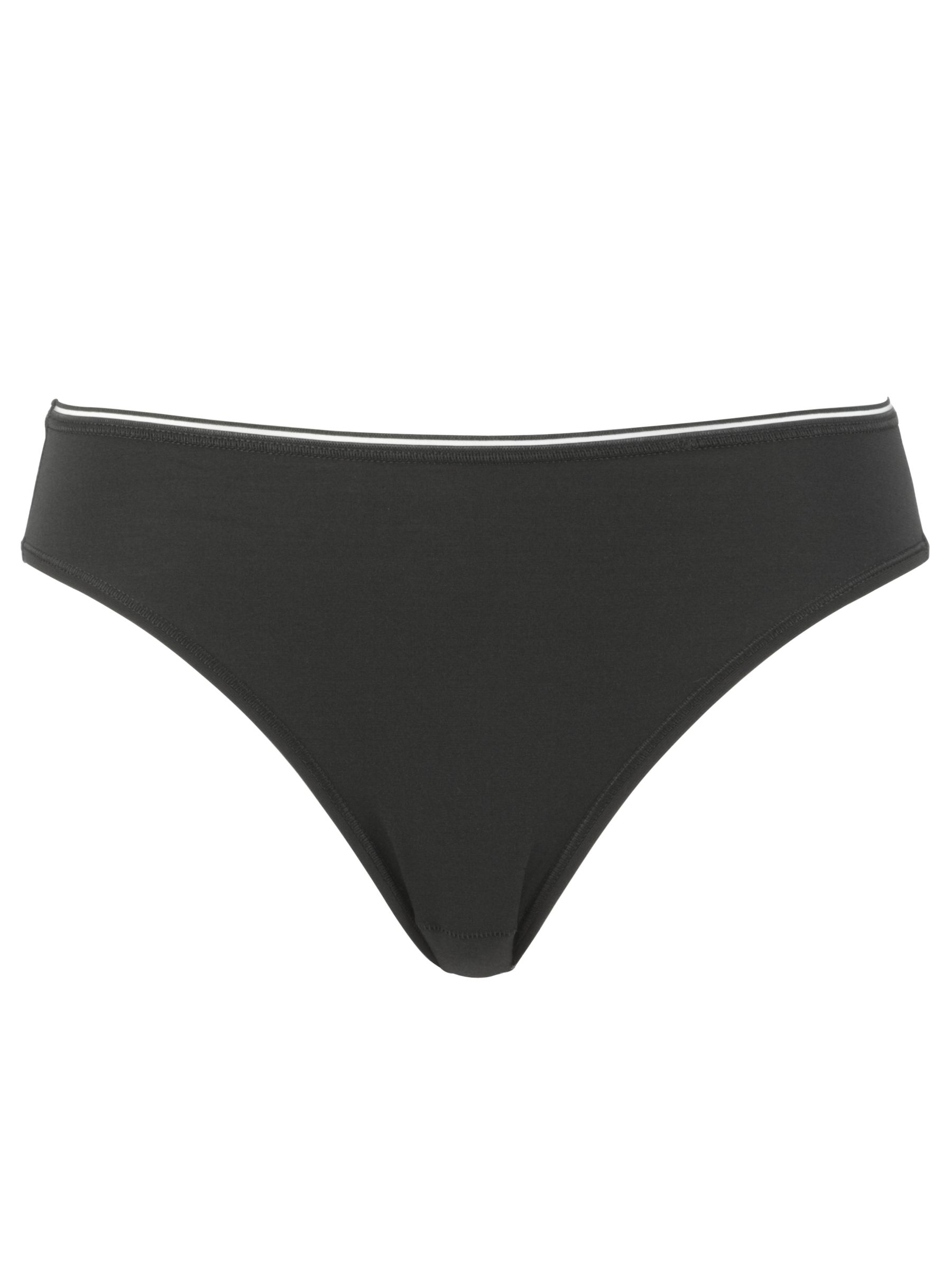 Sloggi Soft Tai Briefs, Black, Size 14
