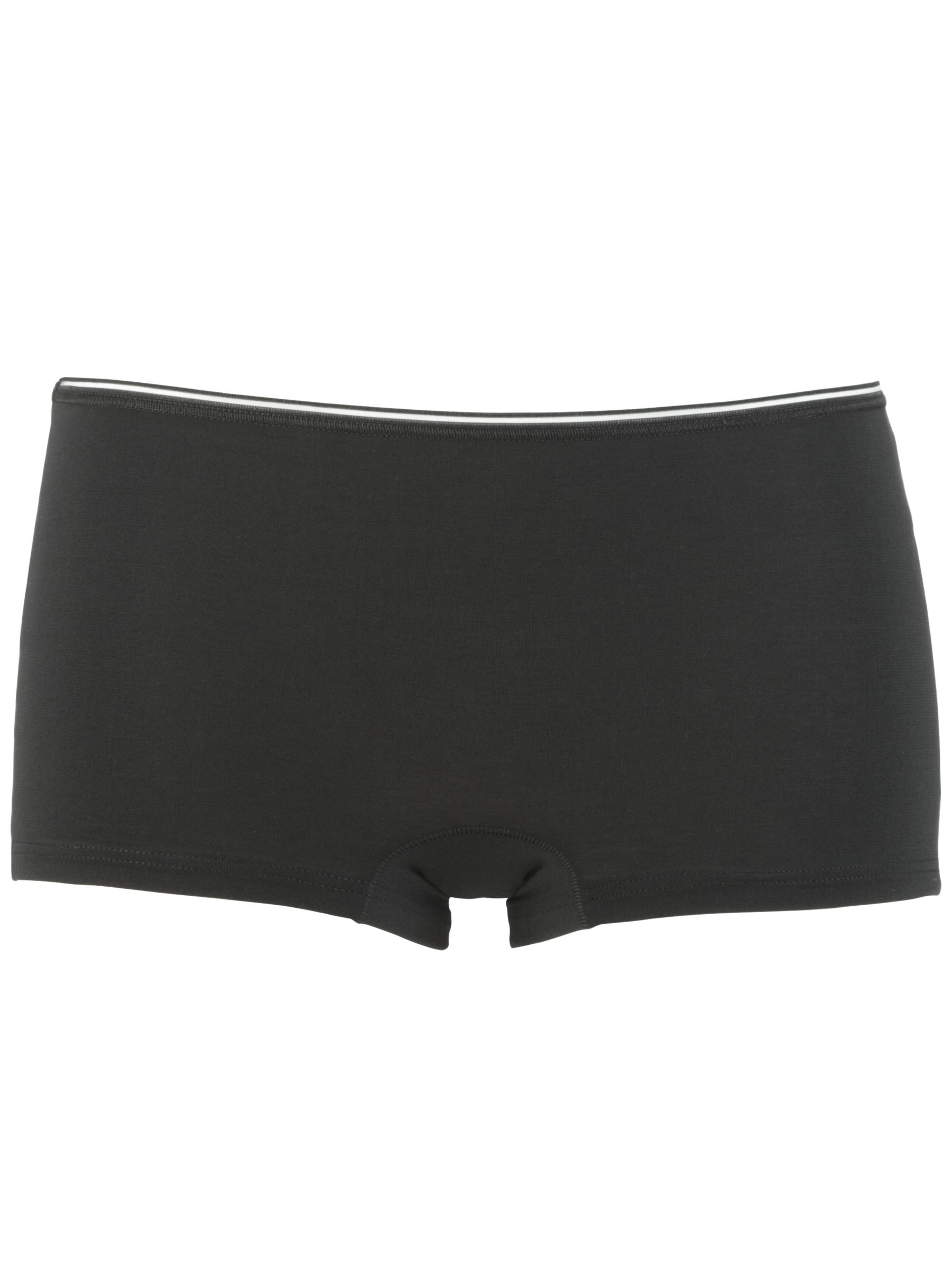 Sloggi Soft Hipster Shorts, Black, Size 12