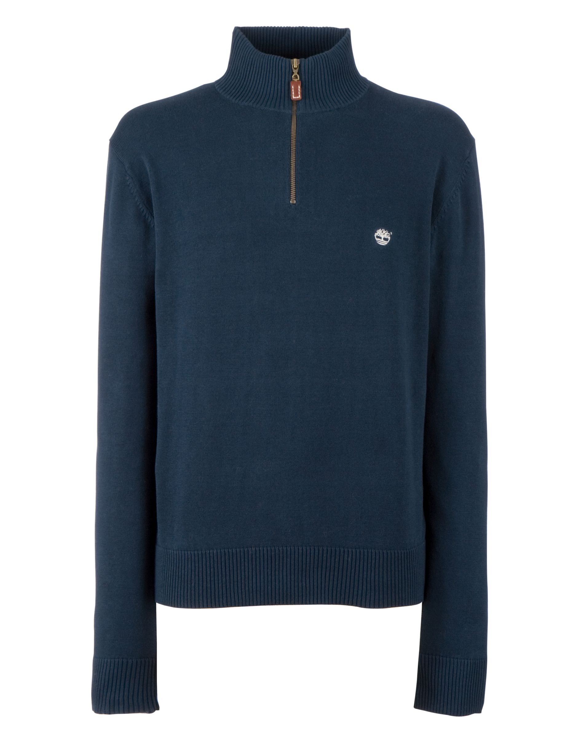Timberland Adam Organic Cotton Half Zip Jumper Navy Extra Extra Large