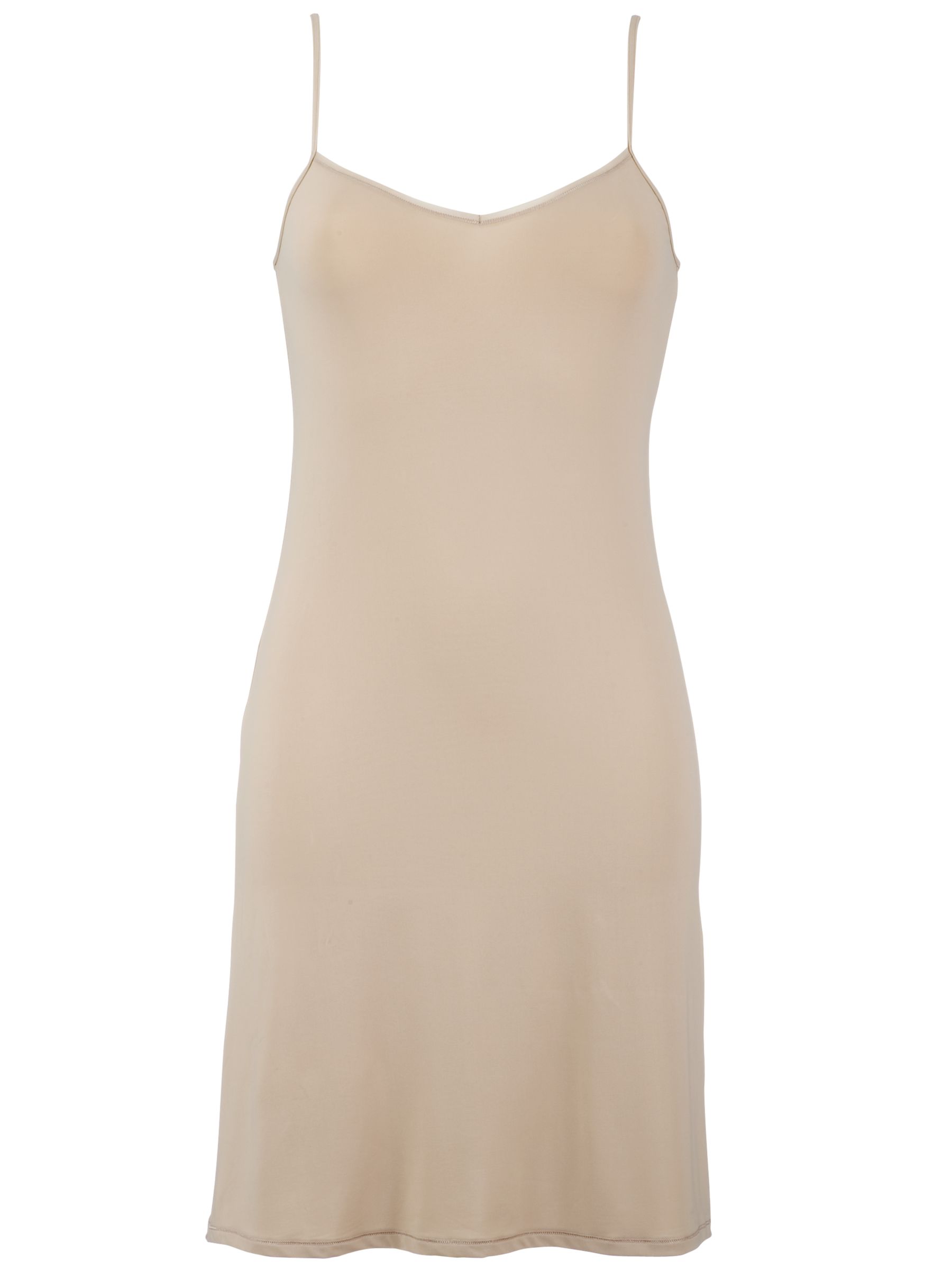 Calvin Klein Solution Slip Chemise Almond Small
