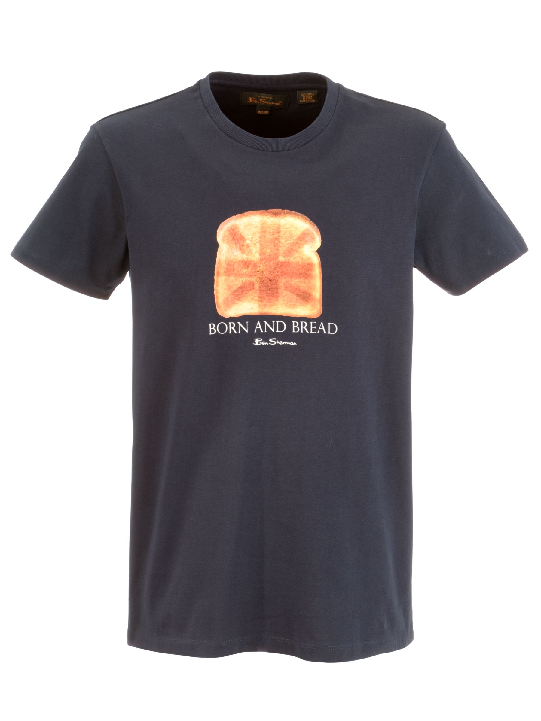 Ben Sherman Born & Bread T-Shirt, Navy, Extra Large