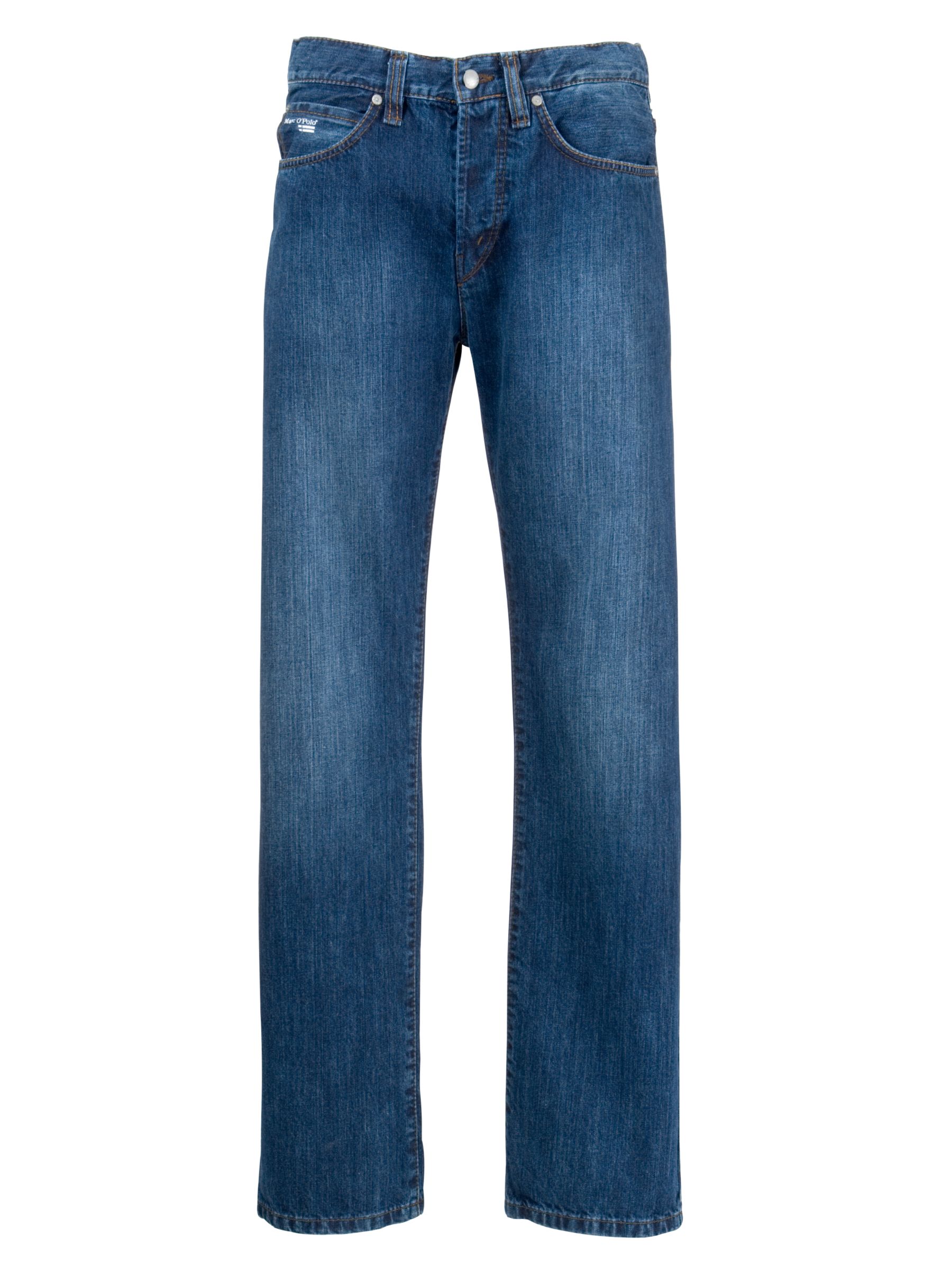 Marc O'Polo Basic Jeans, Mid Blue, 36R