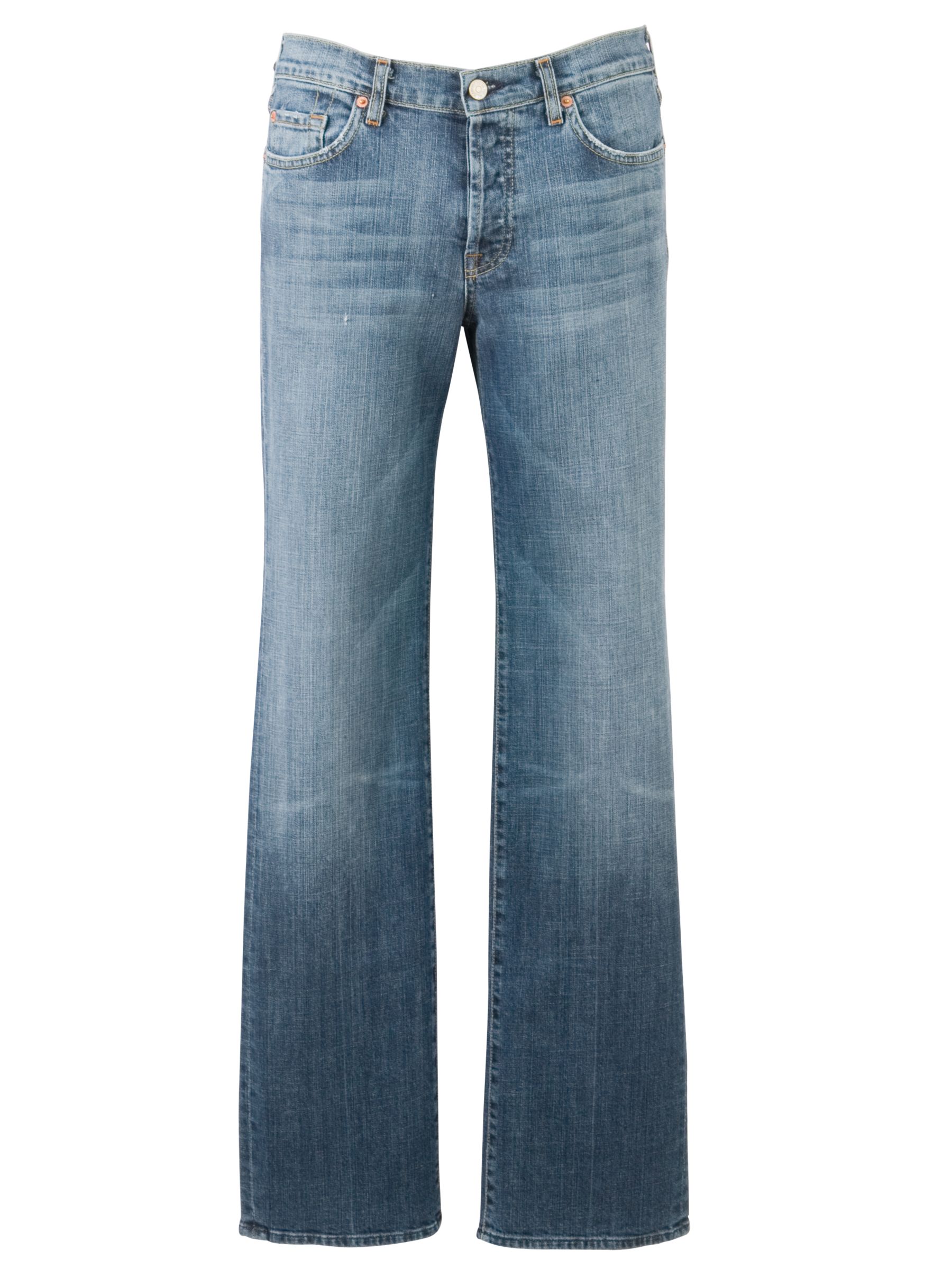 7 For All Mankind Standard Fit Jeans Medium New York Blue 32