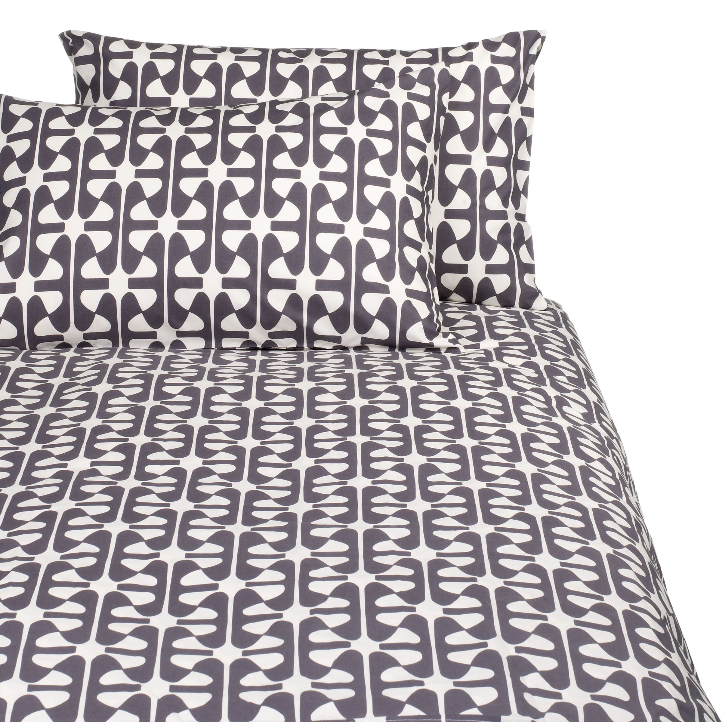 John Lewis Windmill Duvet Cover, Flannel, Single