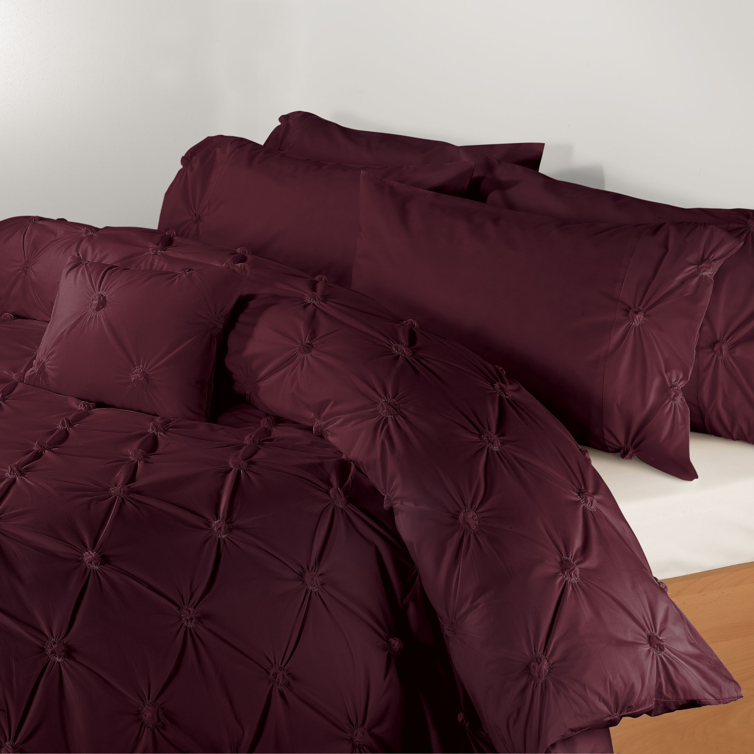 John Lewis Ruched Pillowcases, Fig