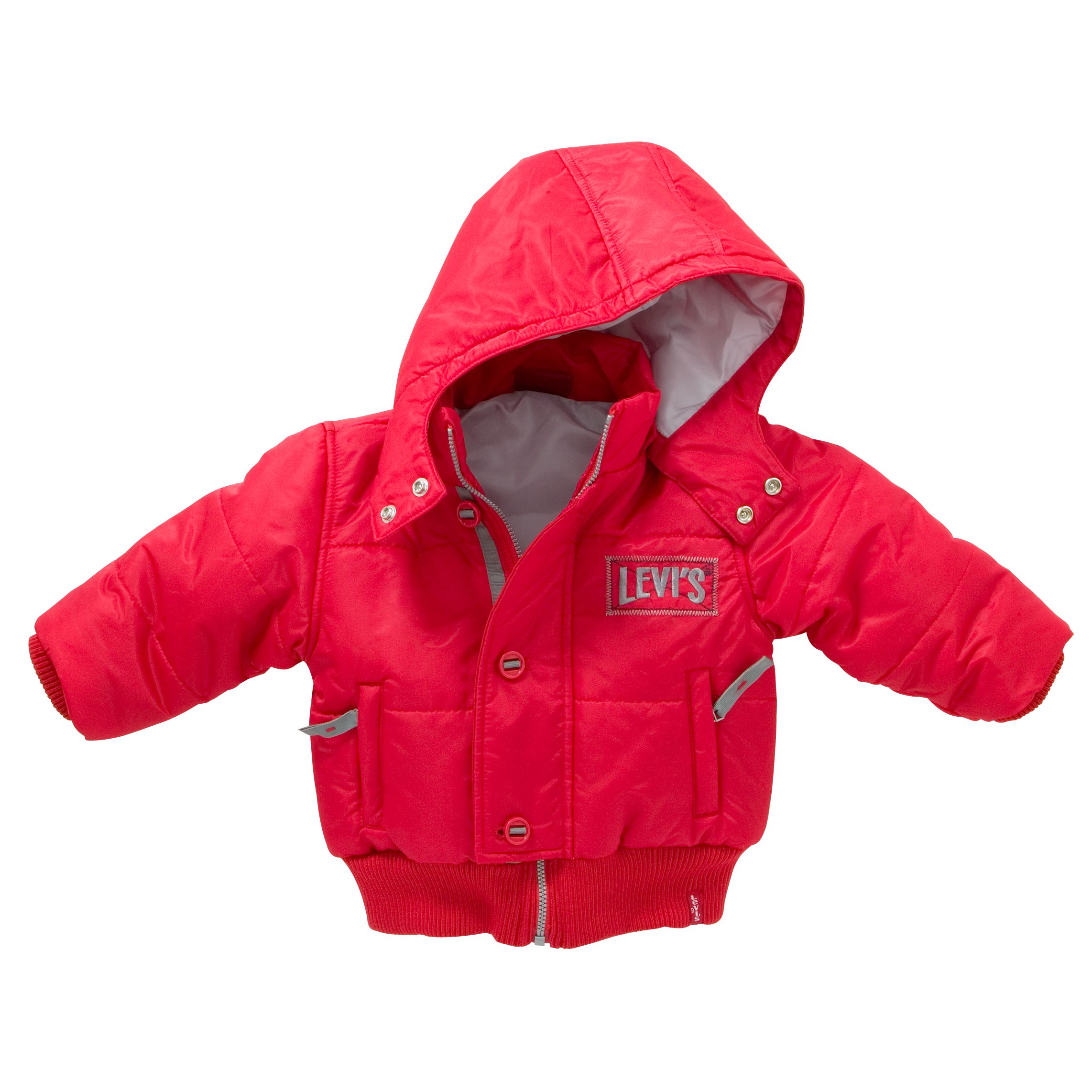 Levis Hooded Coat Red 18 Months
