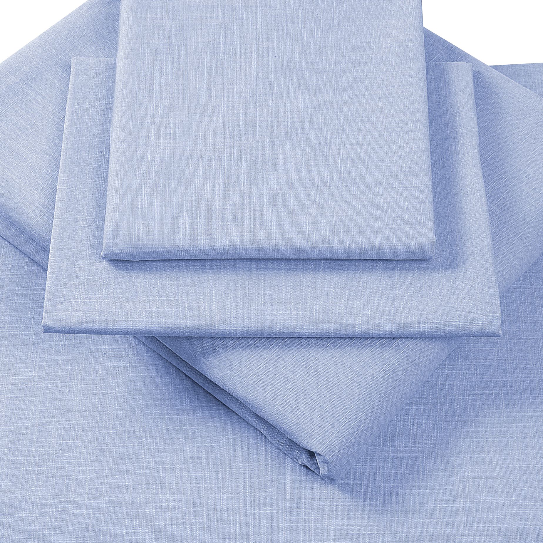 John Lewis Colour Woven Valance Chambray Kingsize