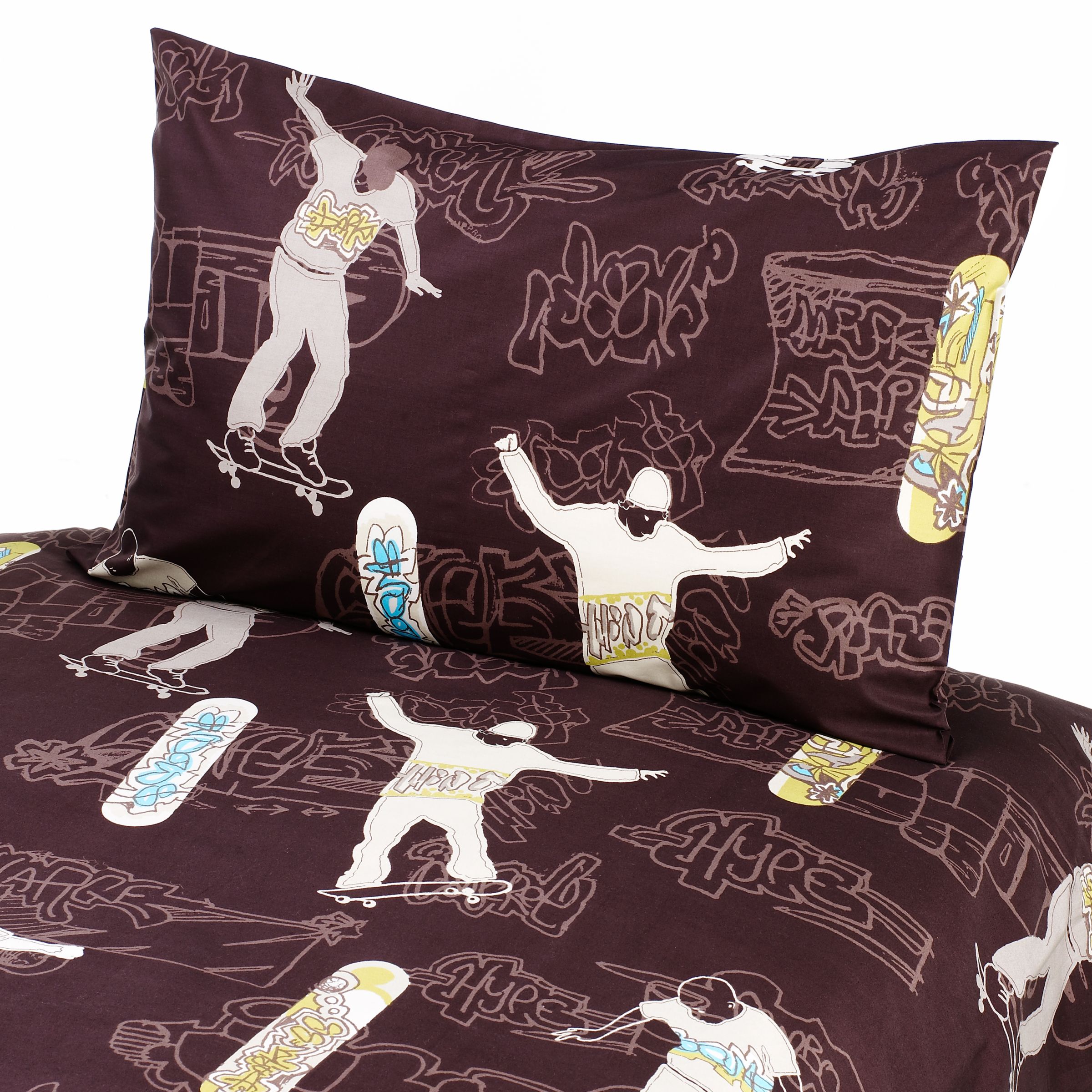 John Lewis Skateboards Duvet Cover Set,