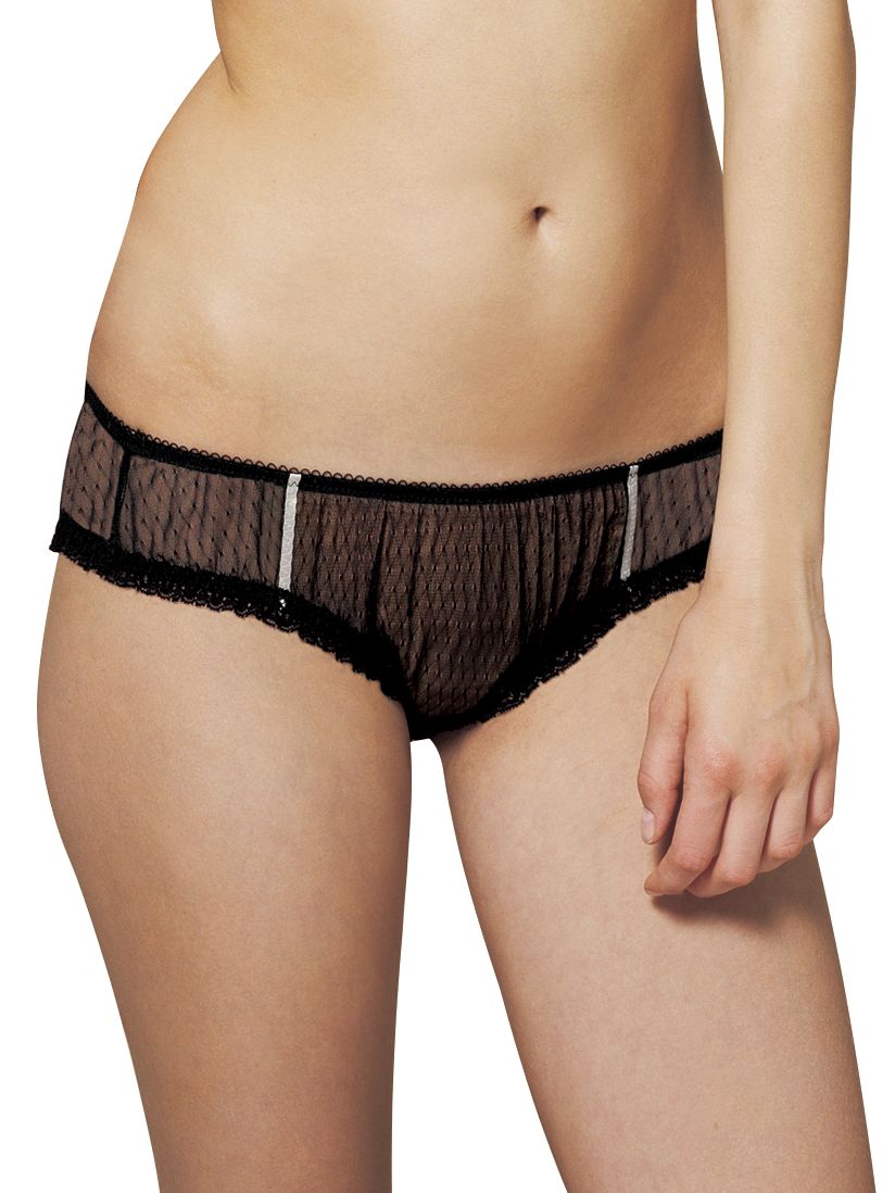 Elle Macpherson Intimates Bikini Briefs, Black/Silver, Large
