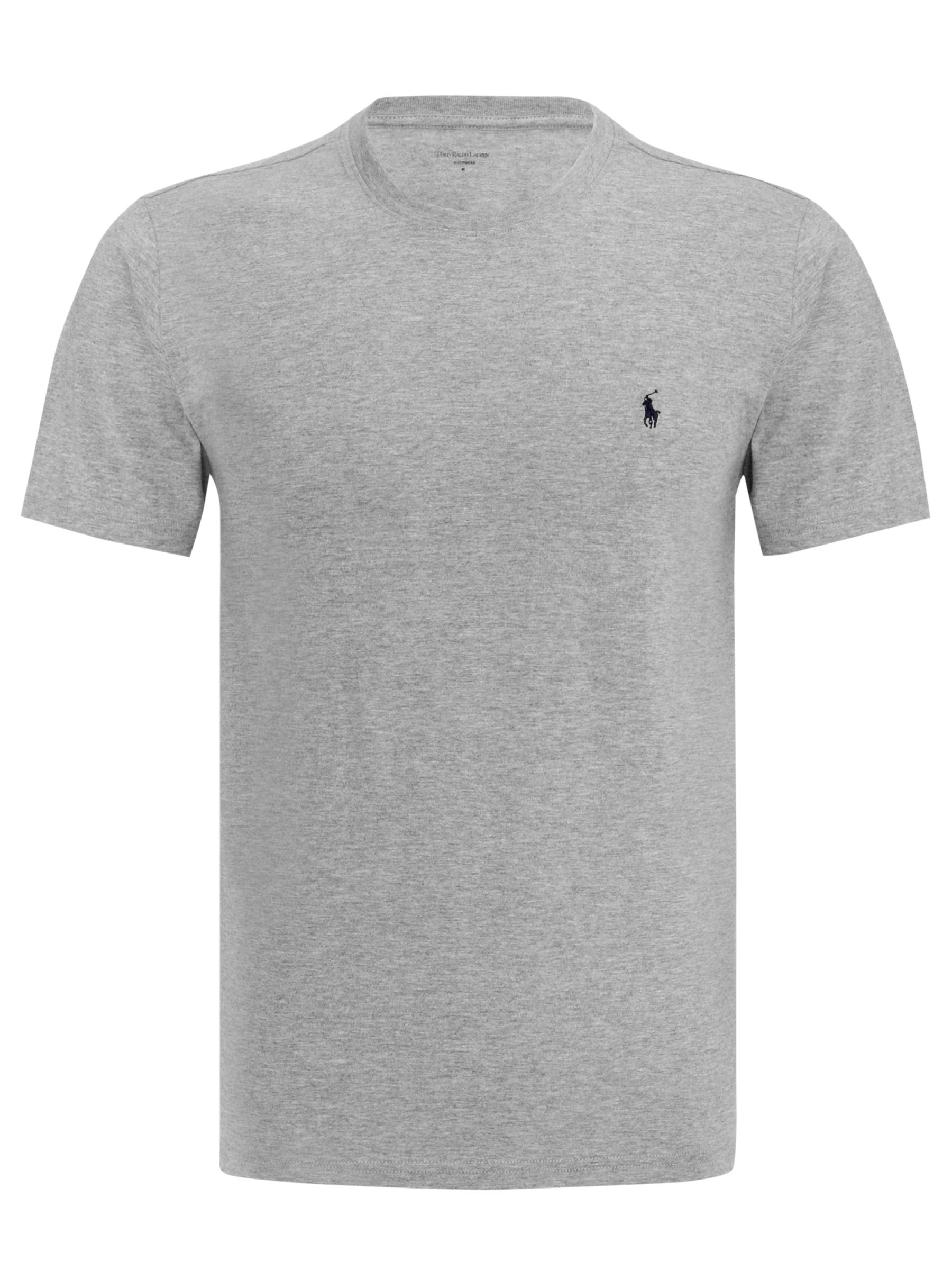 Polo Ralph Lauren Crew Neck Lounge T-Shirt, Grey