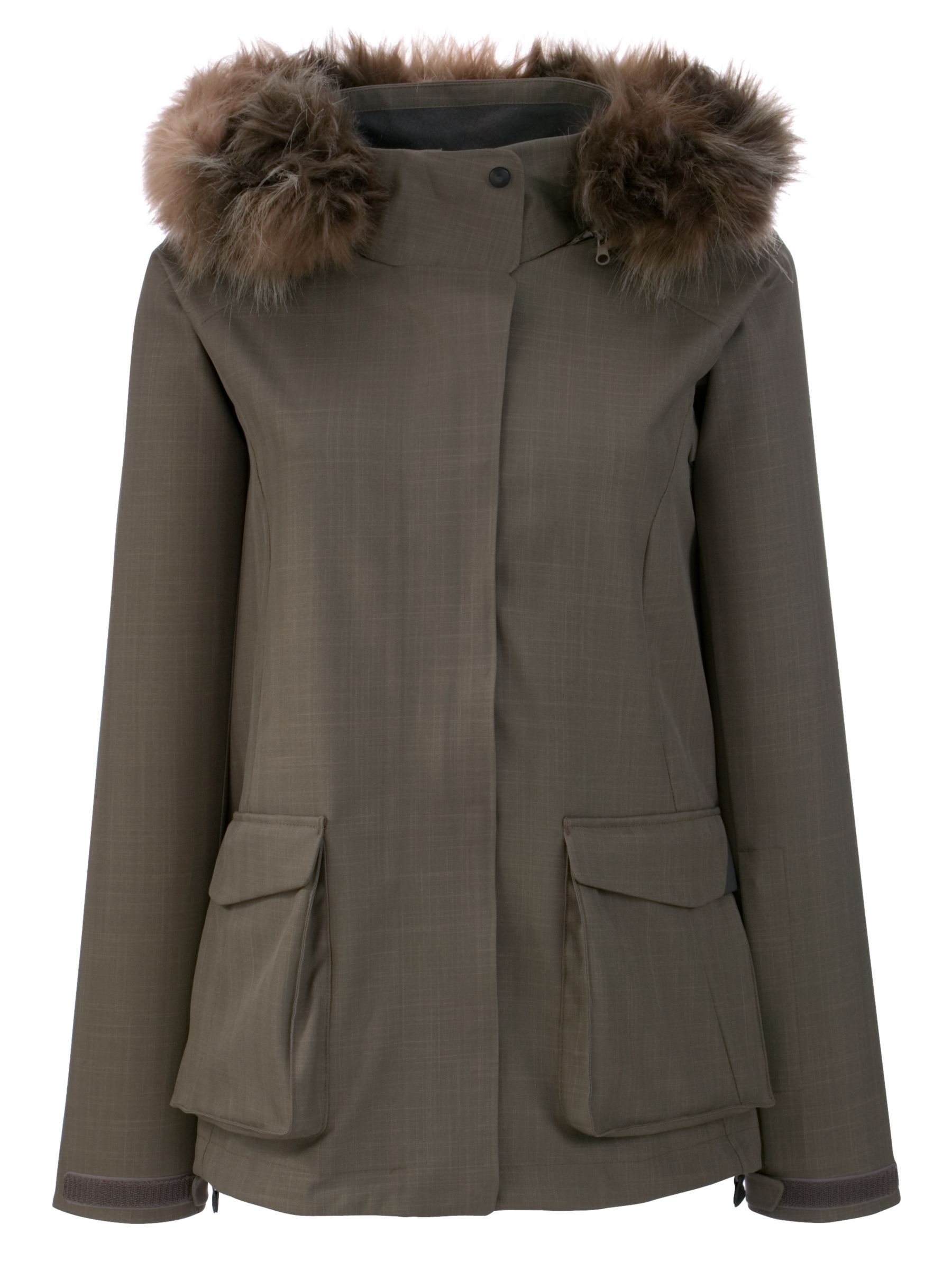 Fat Face Snowmass Lined Jacket, Root, Size 16