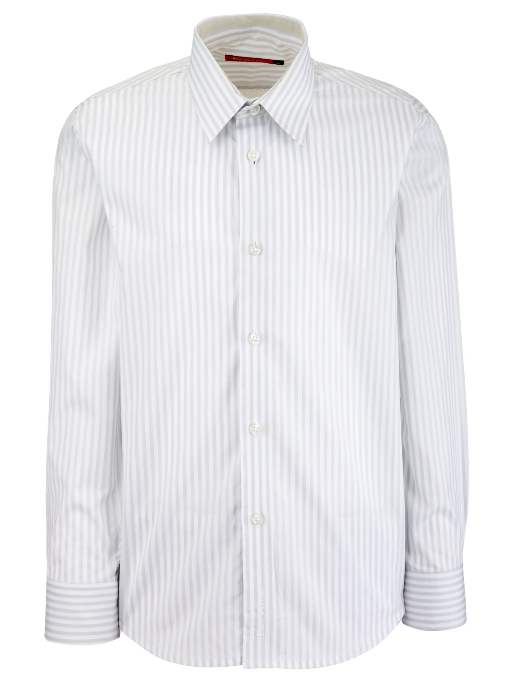 Ben Sherman Desmond Stripe Shirt White 13 14 Years