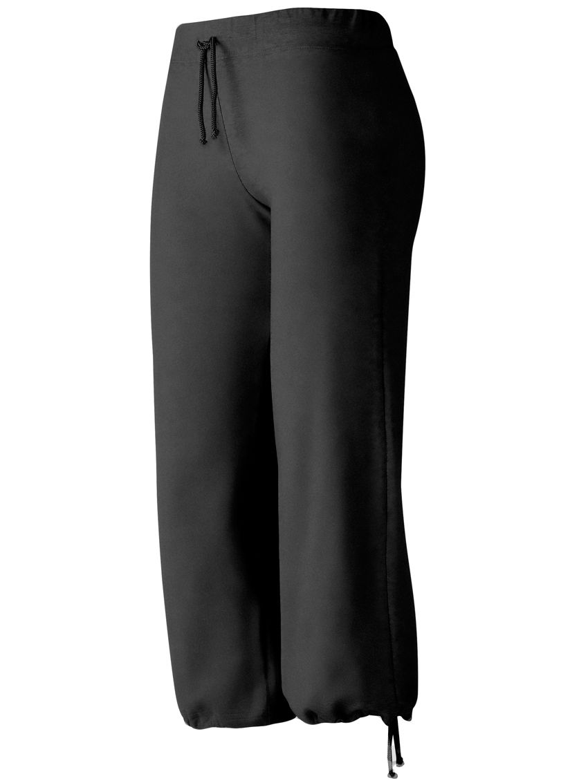 Casall Drawstring Capri Pants  Black  Small