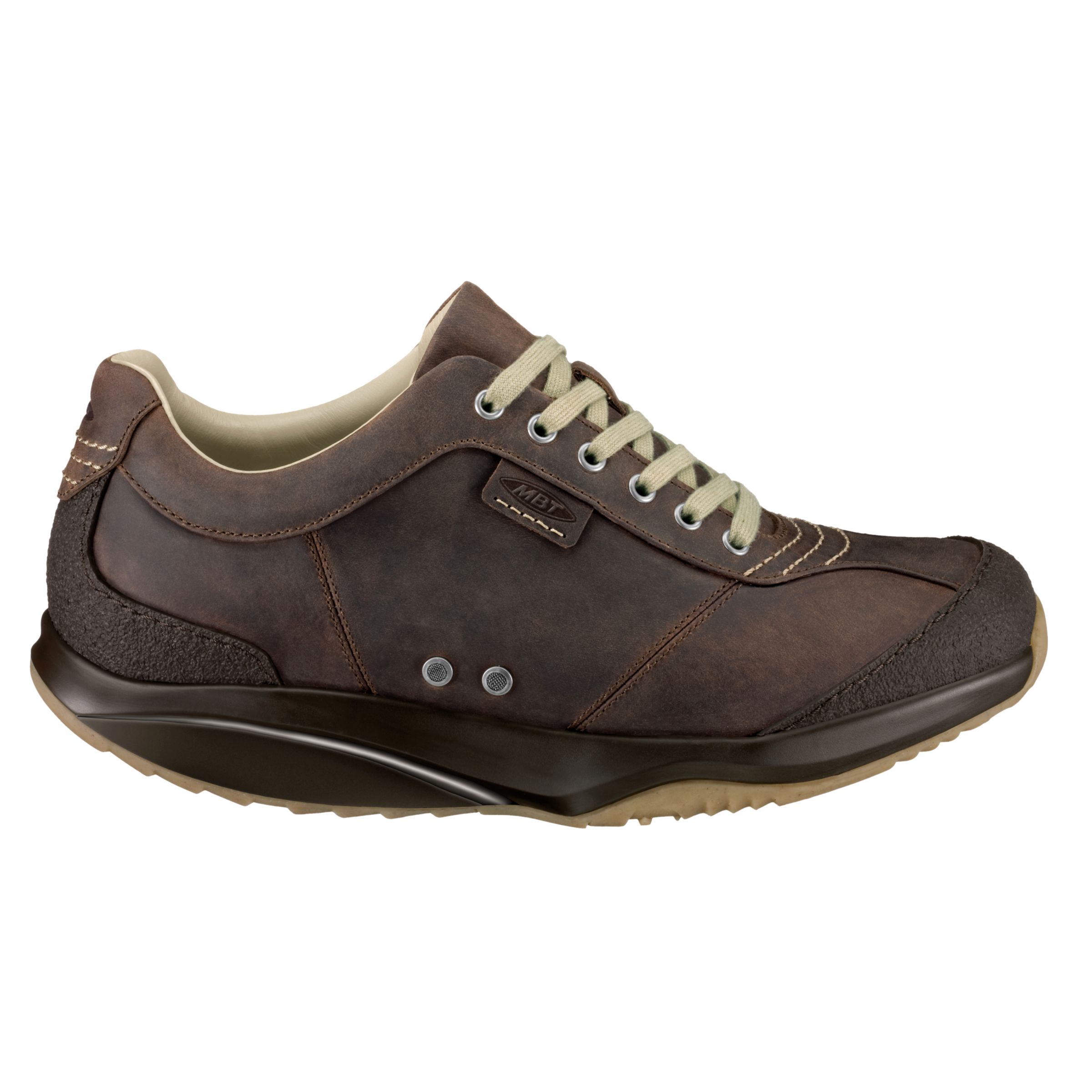 MBT Tembea Men's Shoes, Mink Brown at John Lewis