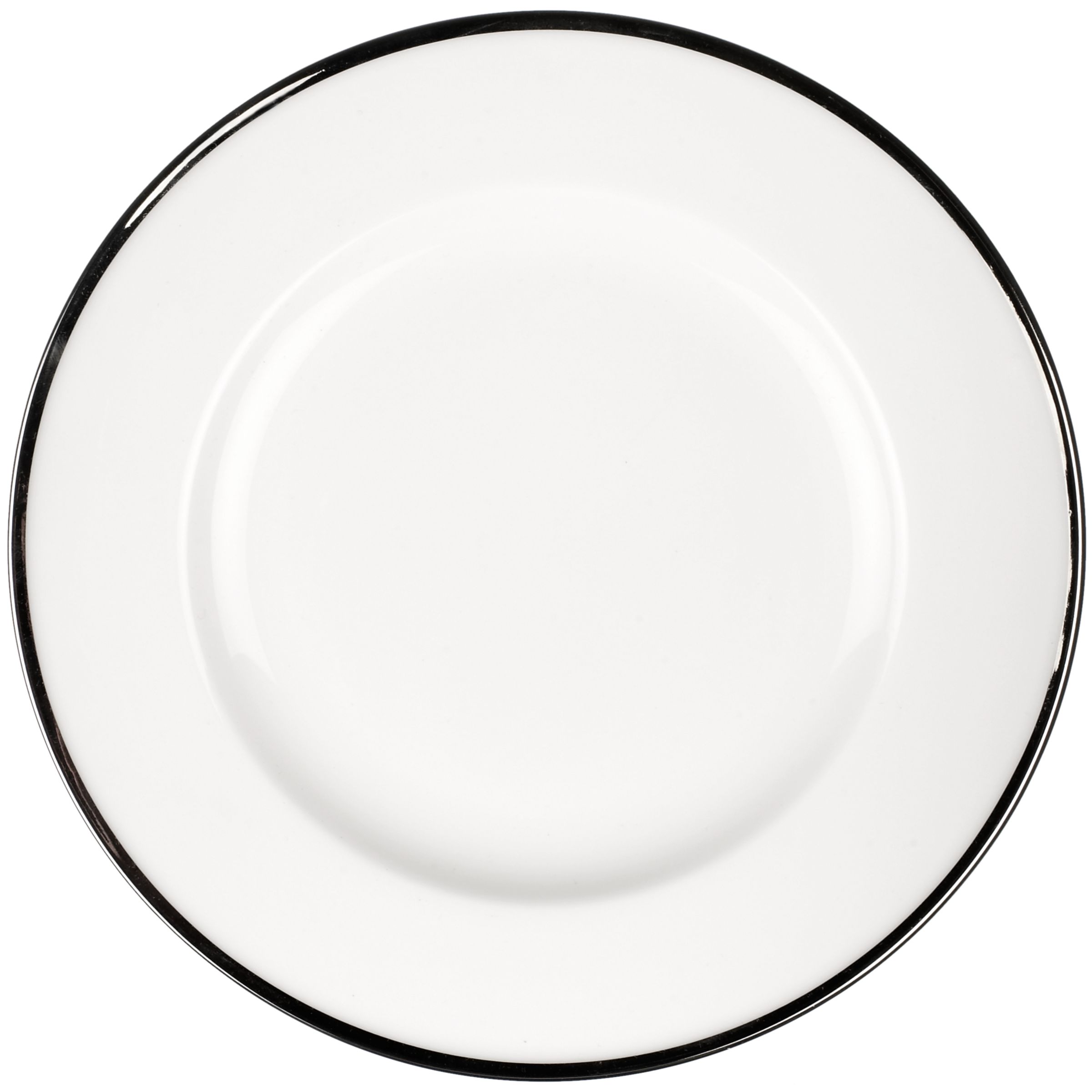 John Lewis Platinum Bone China Plates