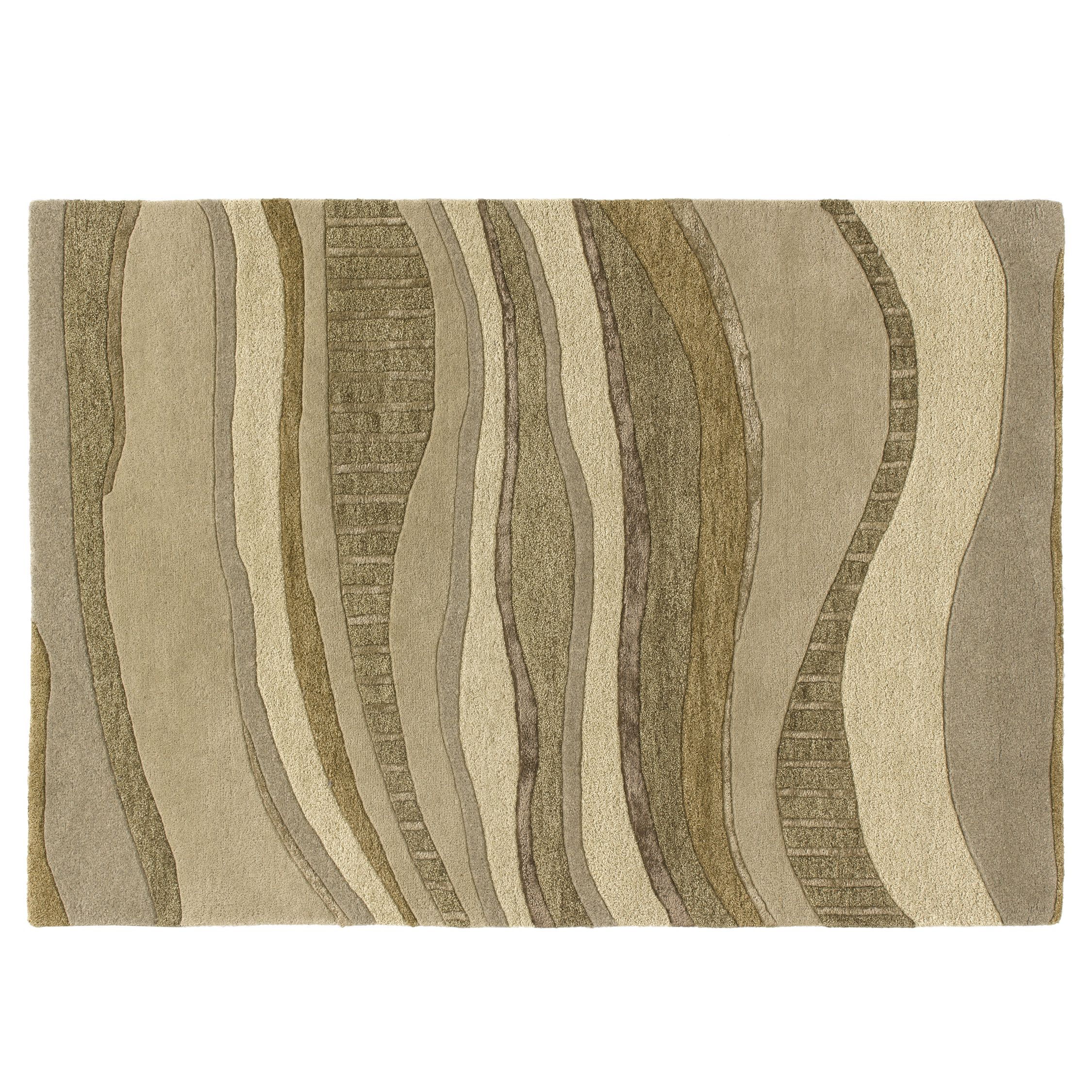 Alum Bay Rug, Sand, W120 x L180cm at John Lewis