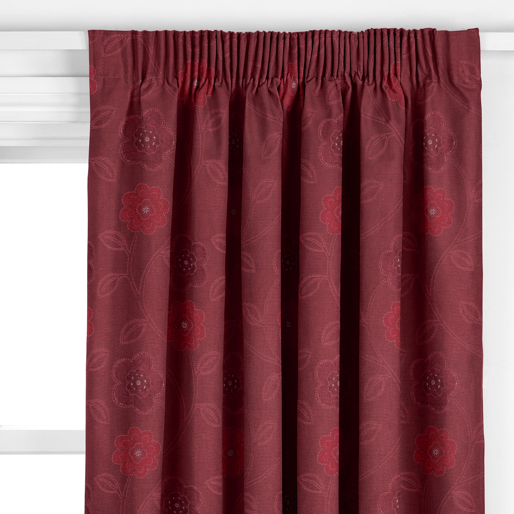 Passion Pencil Pleat Curtains,