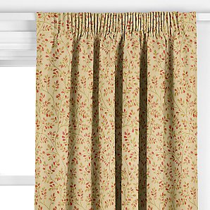 John Lewis Bormio Pencil Pleat Curtains, Summer,