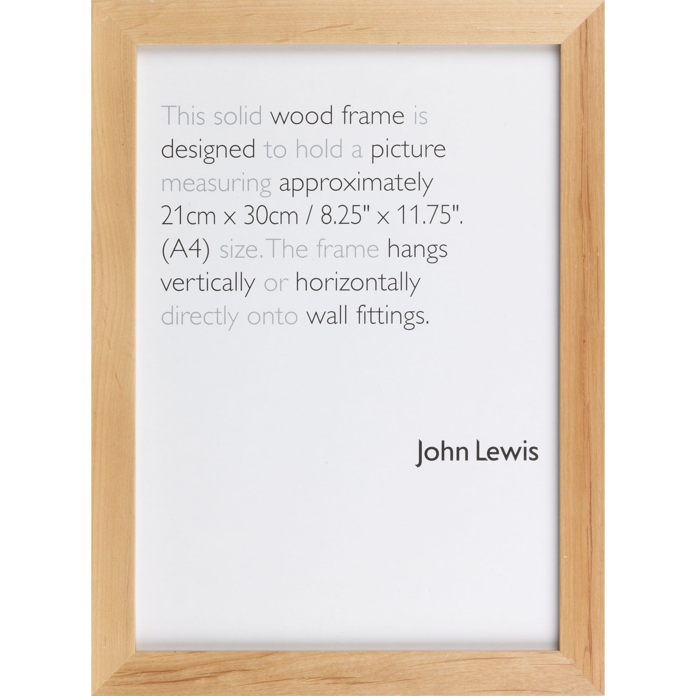 Birch Wood Frames