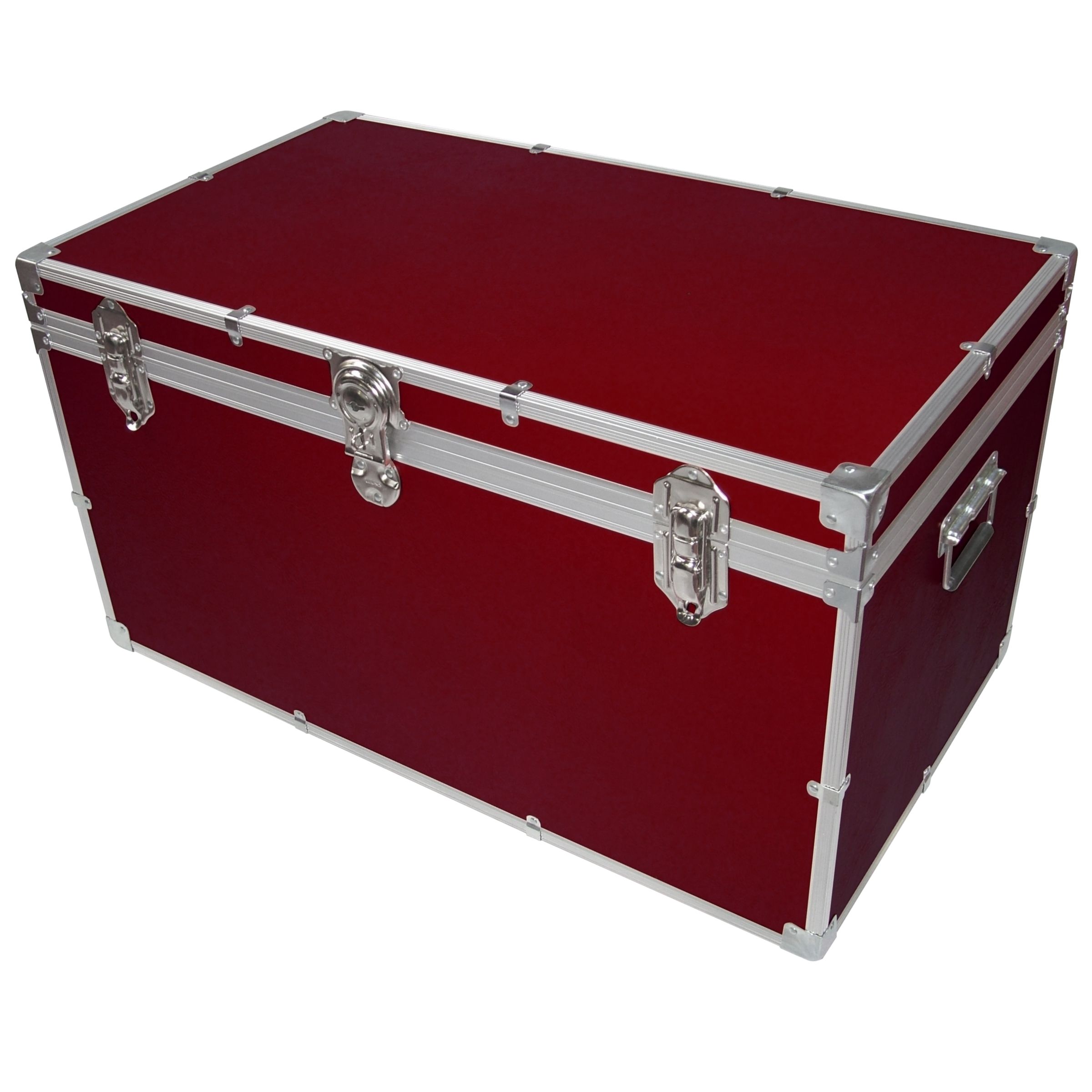 John Lewis Fortified Trunk, Burgundy at John Lewis