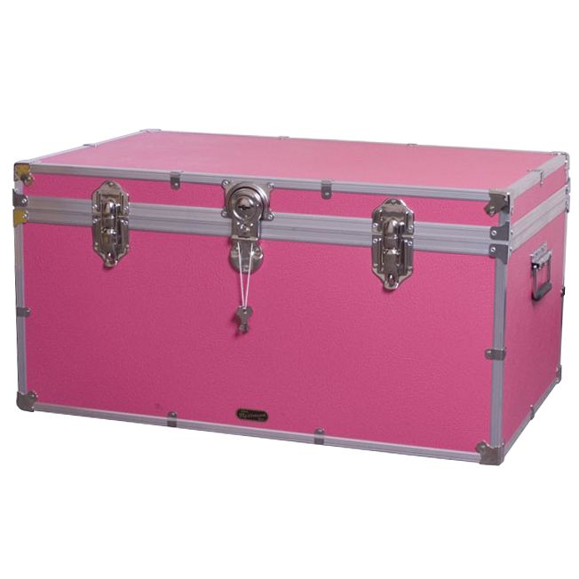 John Lewis Fortified Trunk, Pink at John Lewis