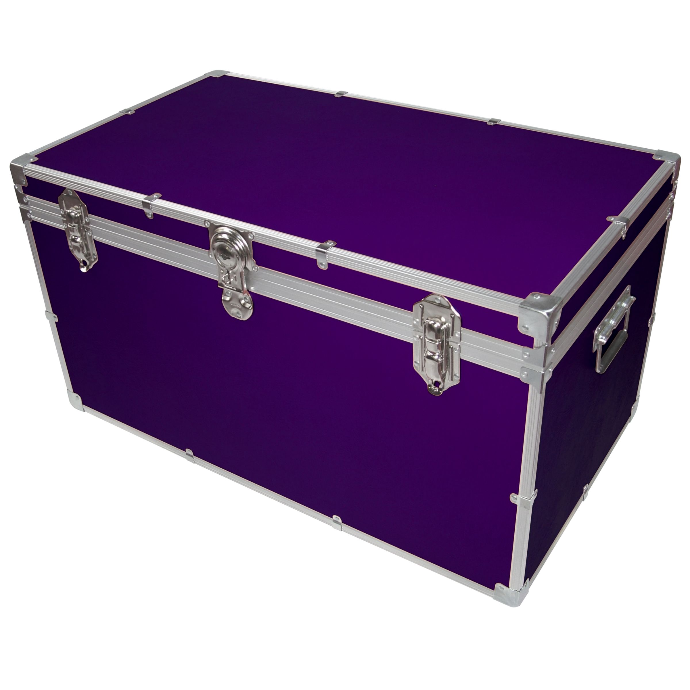 John Lewis Fortified Trunk, Purple at John Lewis