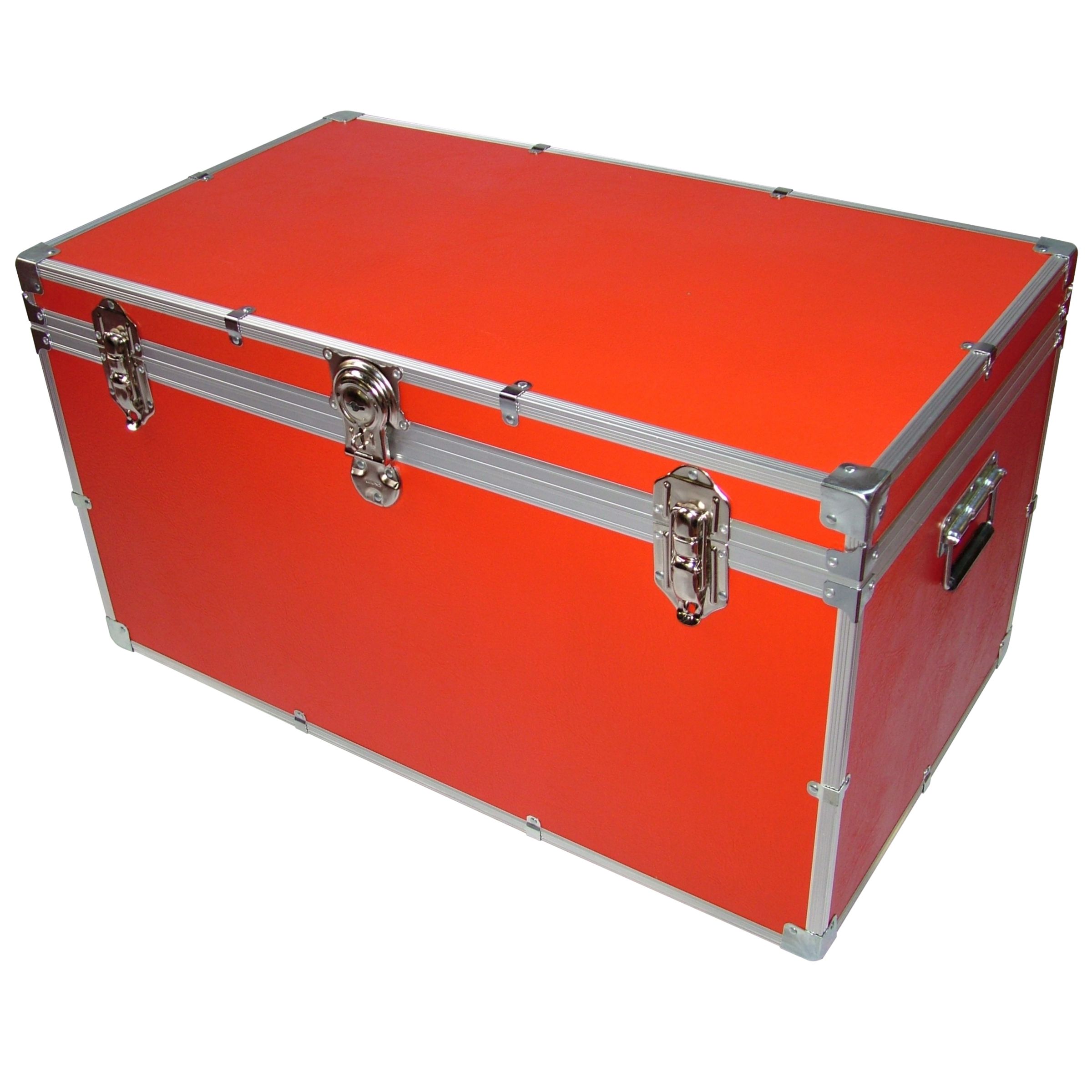 John Lewis Fortified Trunk, Red at John Lewis