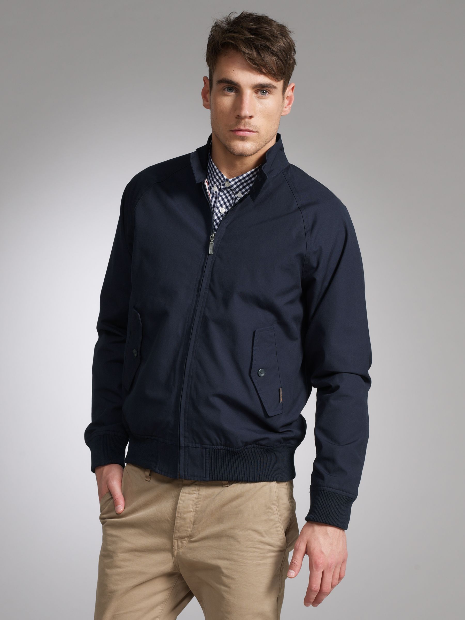 Ben Sherman Harrington Jacket  Navy  M