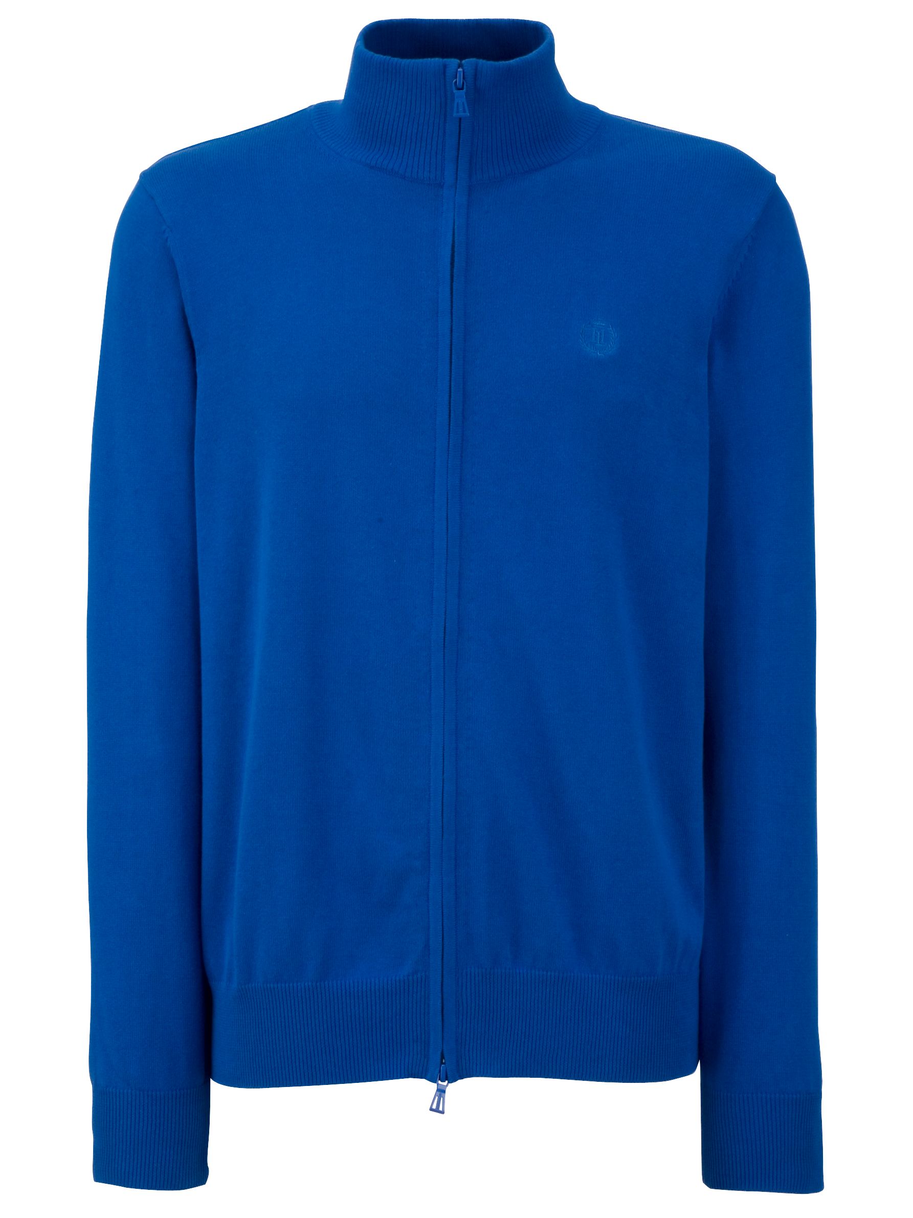 Henri Lloyd Zip Through Cardigan  Royal Blue  Medium