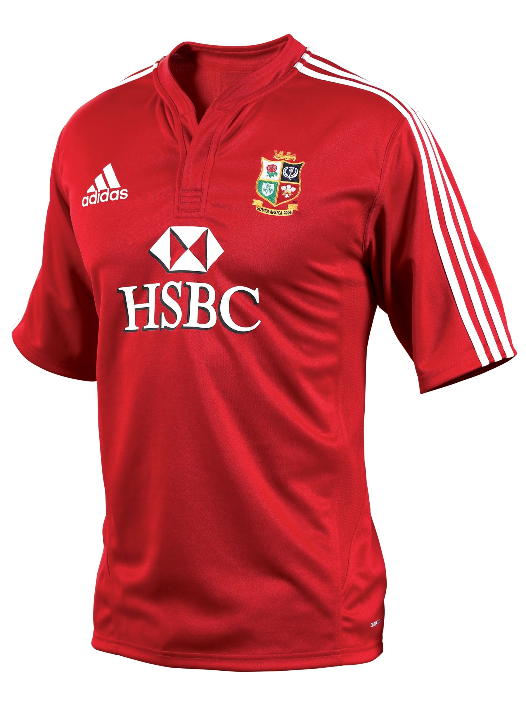Adidas British Irish Lions 2009 Tour Rugby Shirt Red Ex Large
