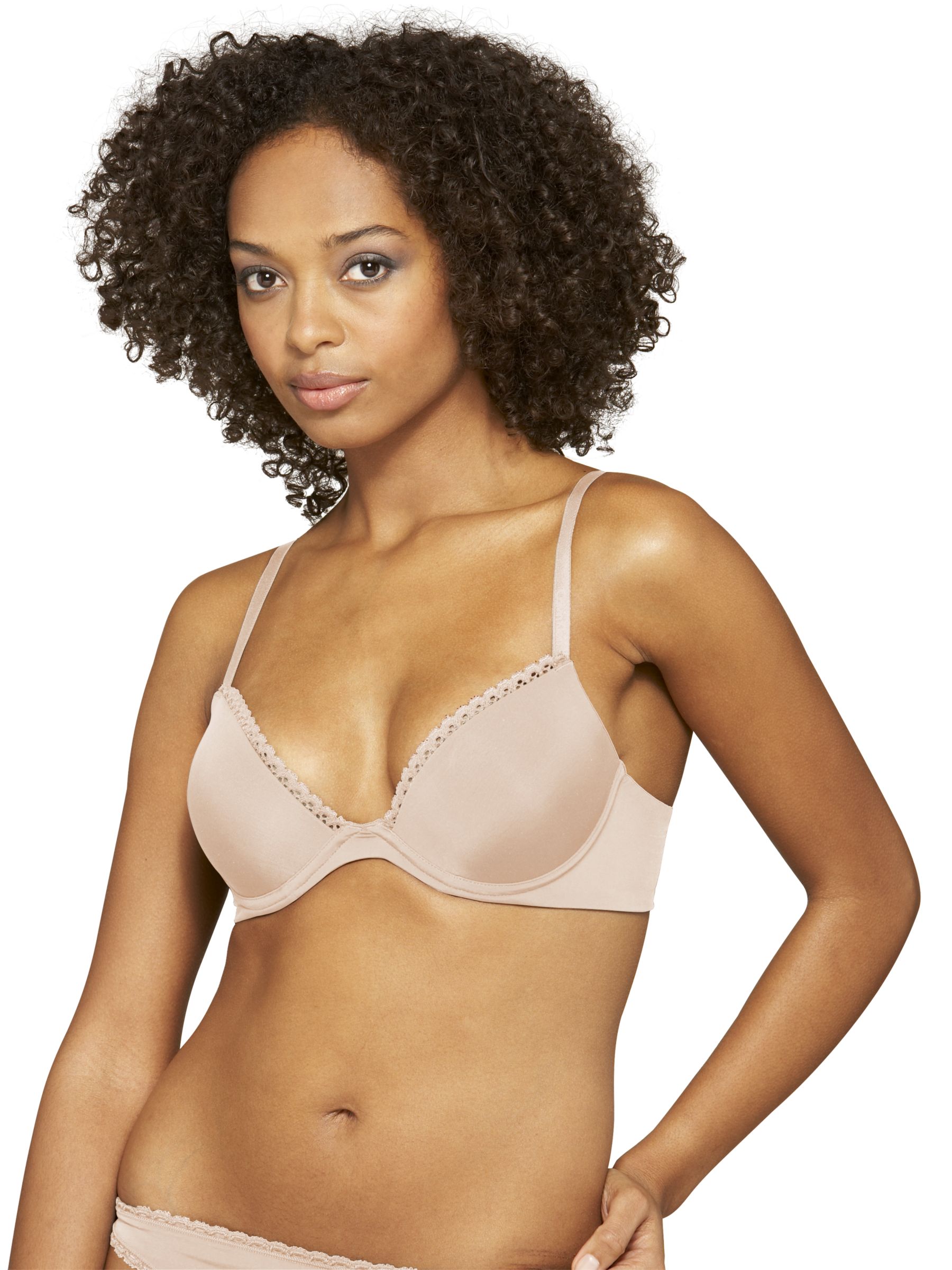 Calvin Klein Customised Lift Bra, Nude, 34A