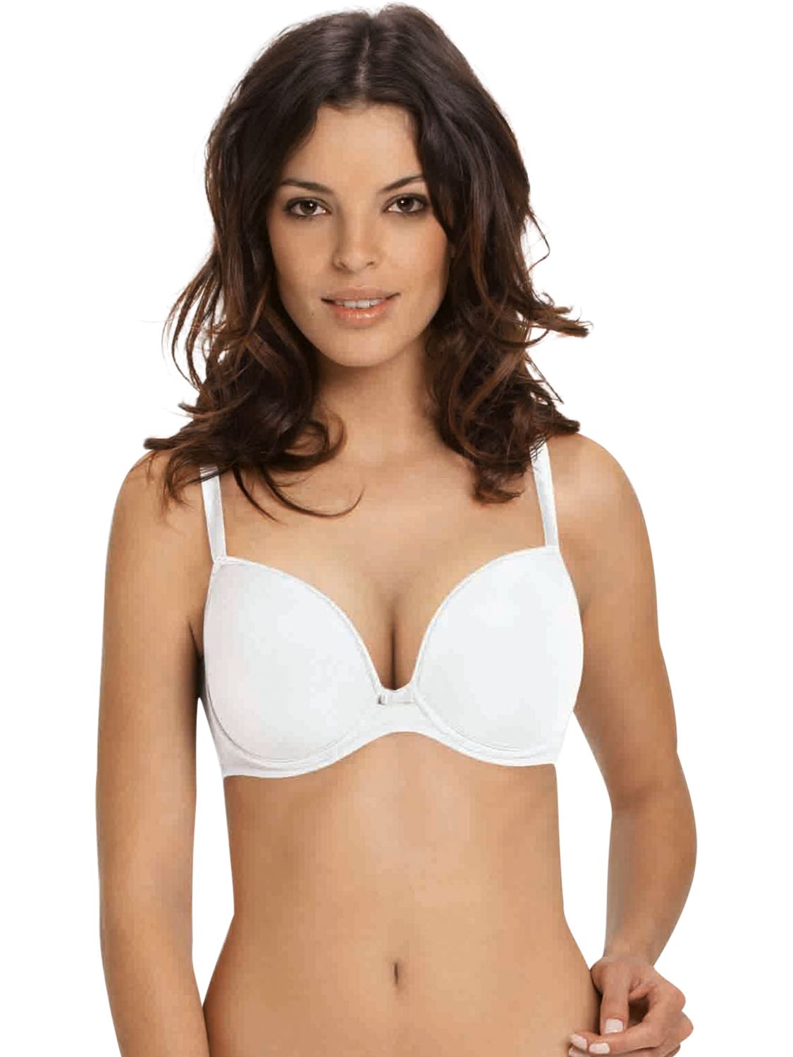 Wonderbra D-G Everyday T-Shirt Bra, White, 34DD