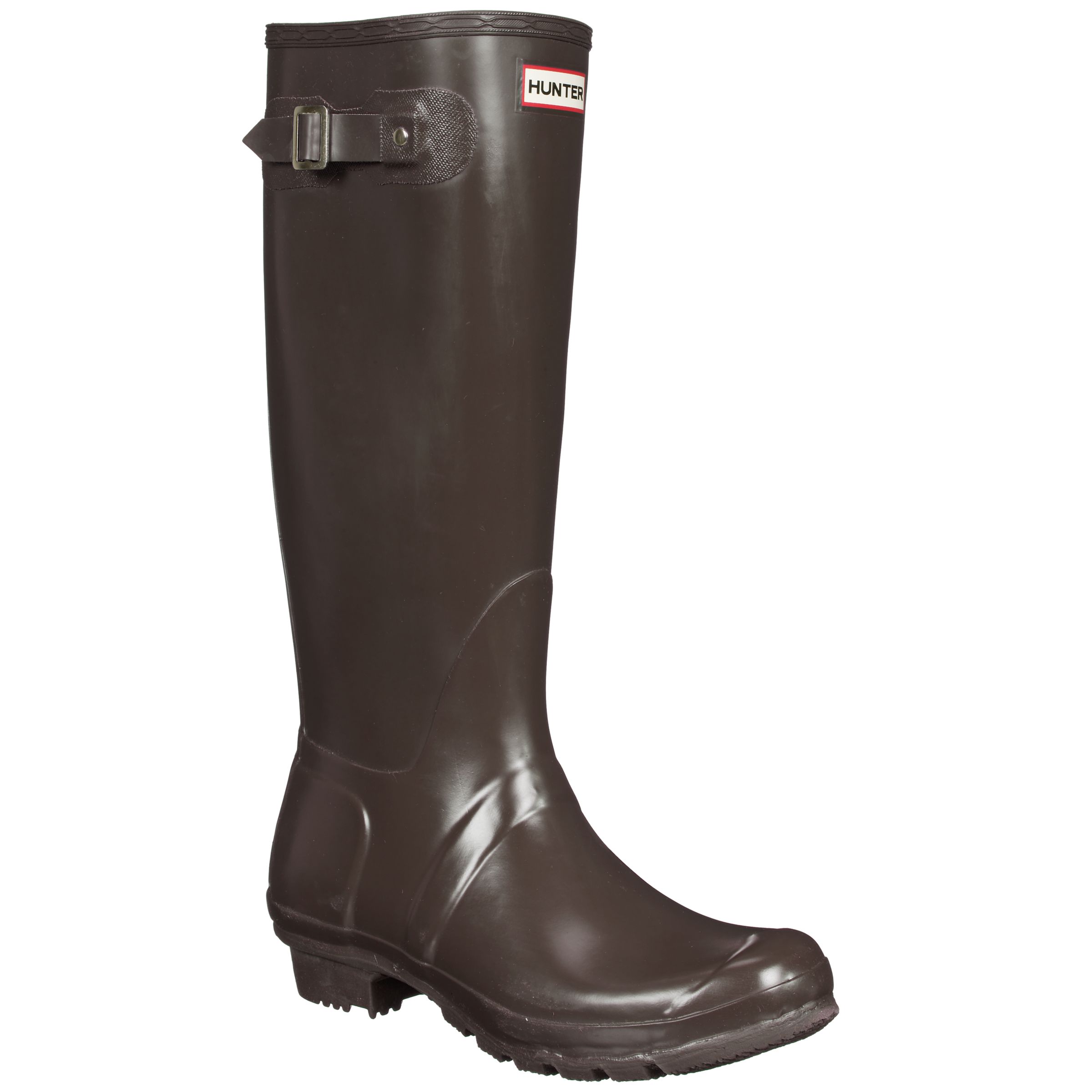 Hunter Original Wellington Boots, Chocolate,