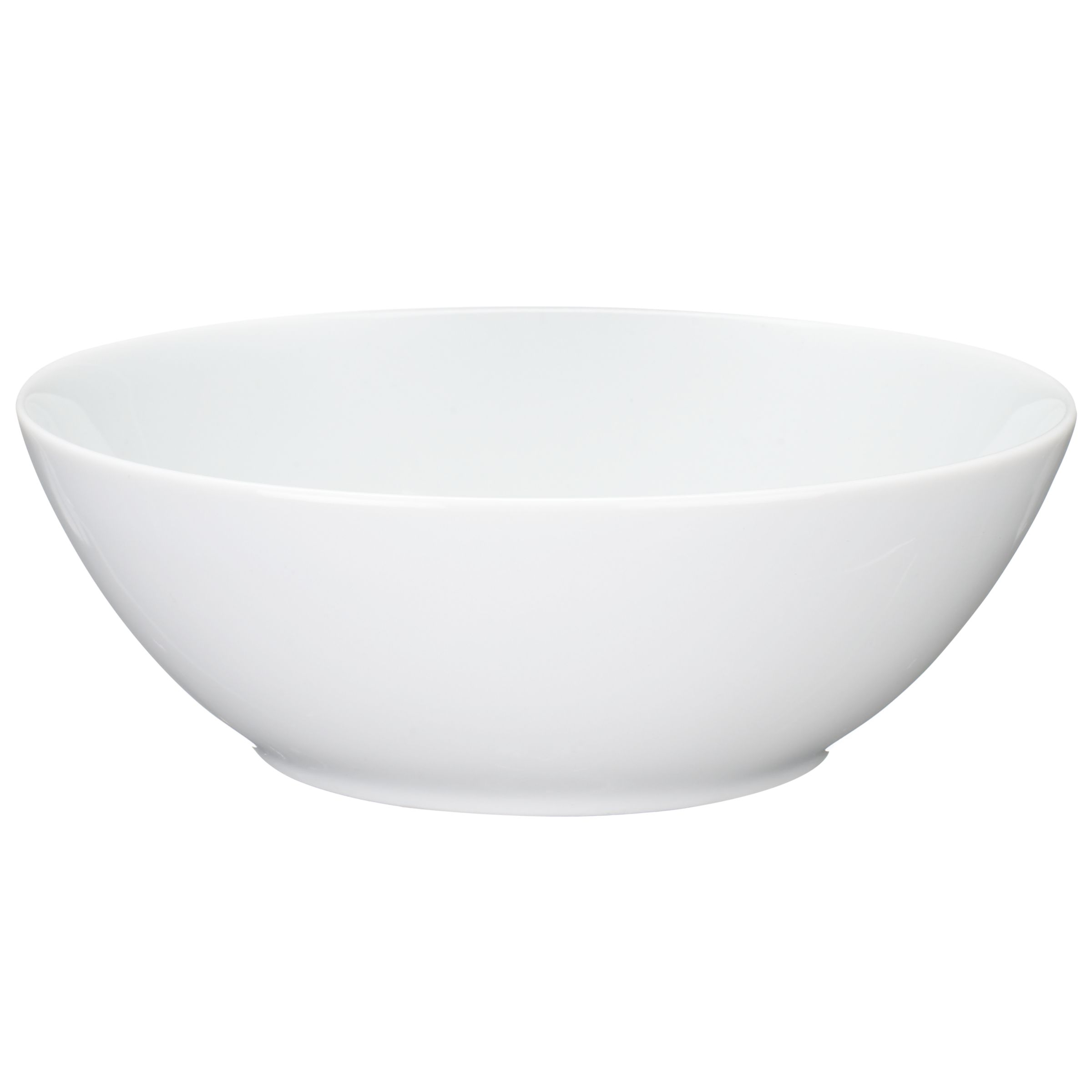 John Lewis House Round Porcelain Bowls, White