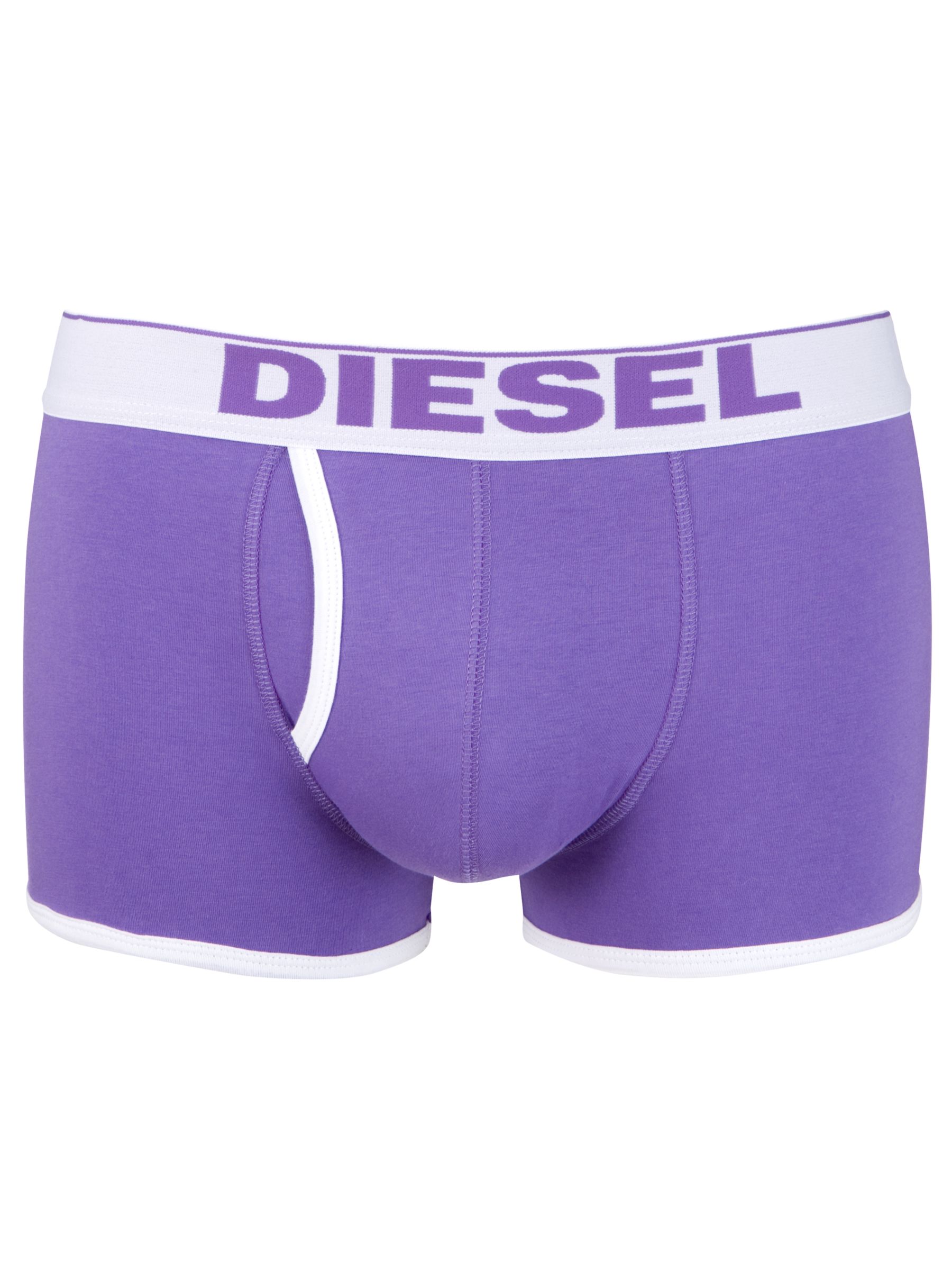 Diesel Cotten Stitch Trunks  Purple  Small